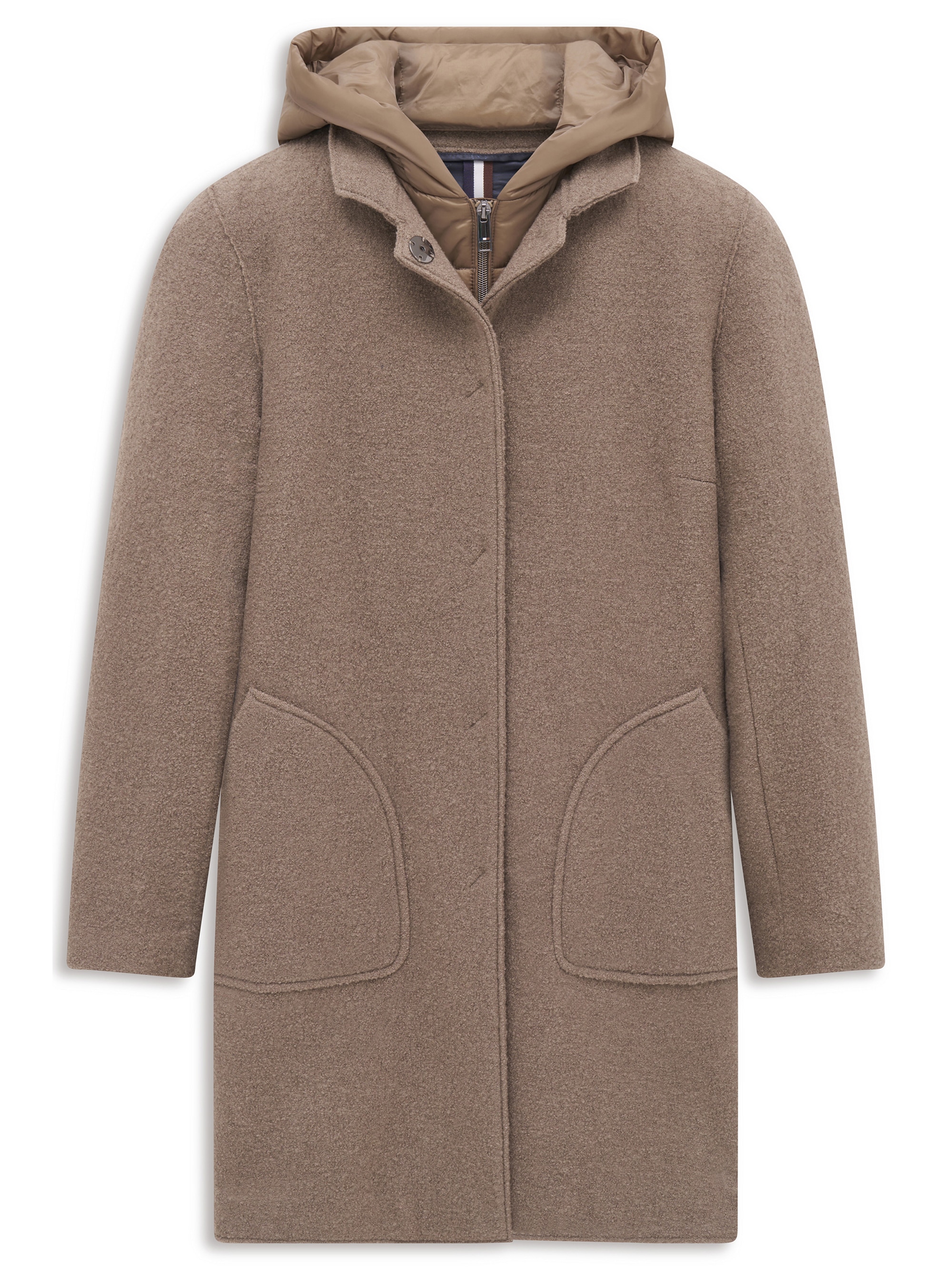 bugatti Kurzmantel »Regular Fit« Regular Fit Schurwolle Westeneinsatz
