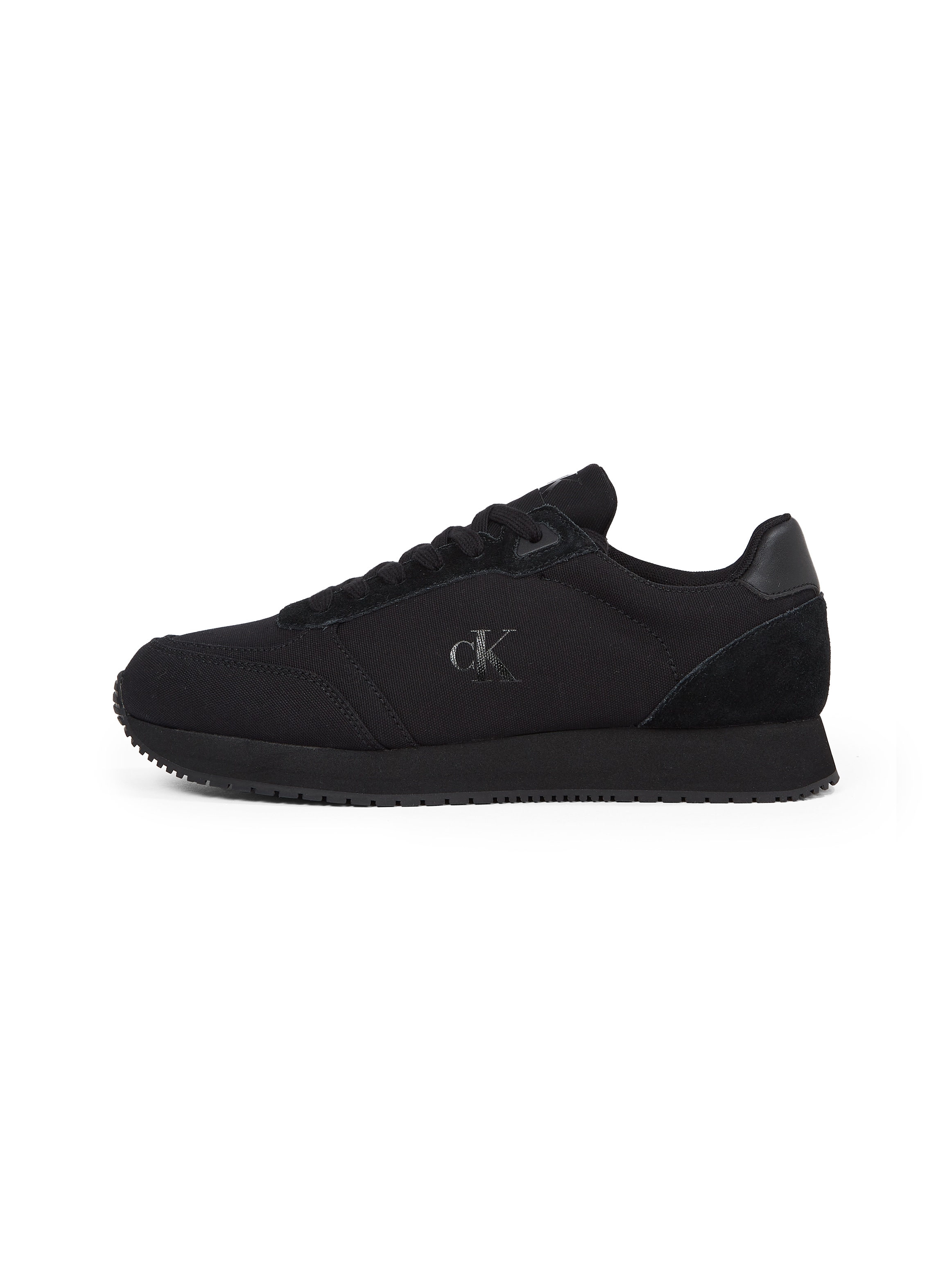 Calvin Klein Jeans Sneaker »RUNNER SOCK LACEUP MG CANVAS«, Freizeitschuh, Halbschuh, Schnürschuh in klassischer Optik