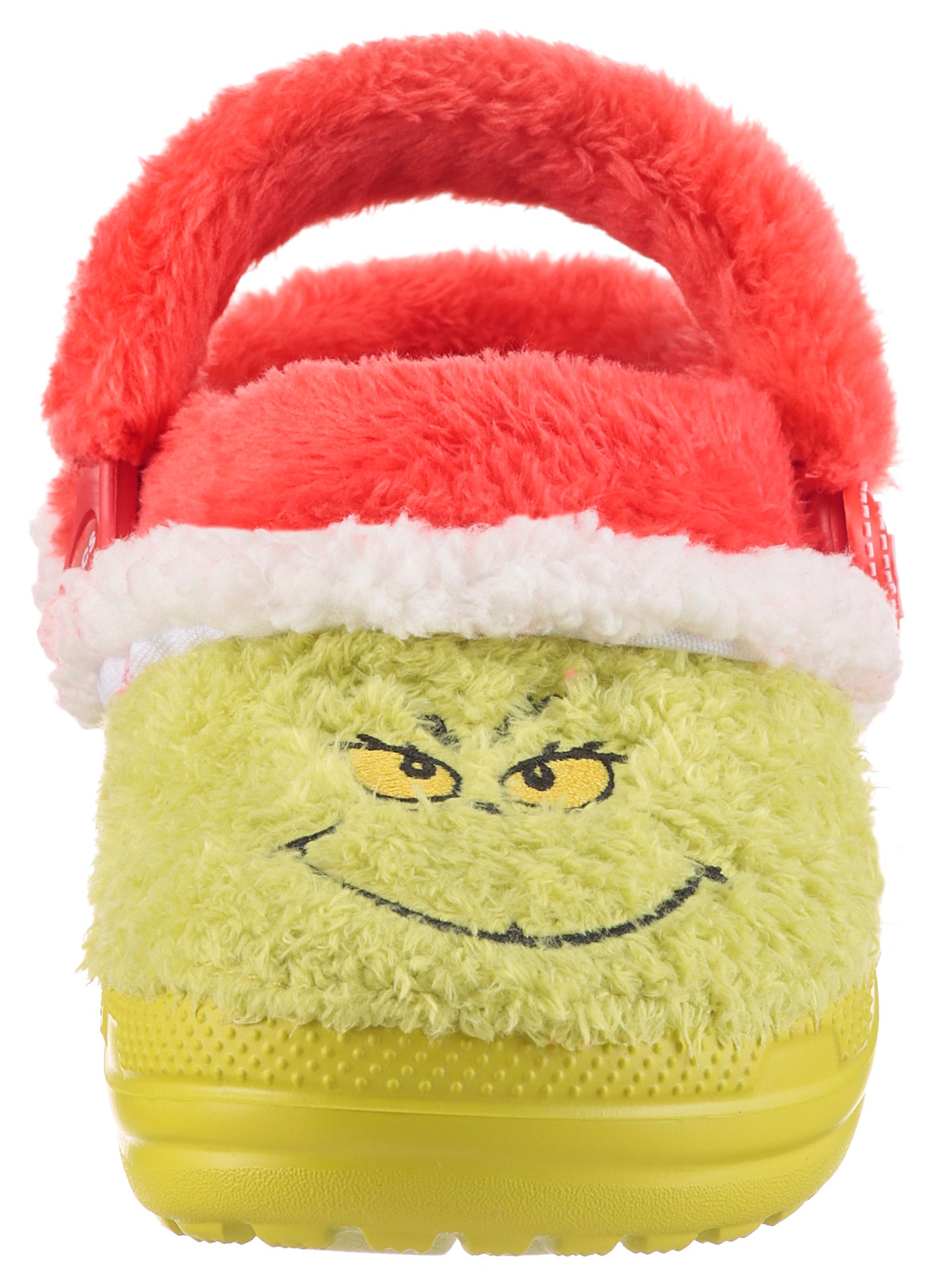 Crocs Clog »Kid's The Grinch Classic Lined Clog«  Hausschuh, Weihnachtsschuh mit Grinch Motiv