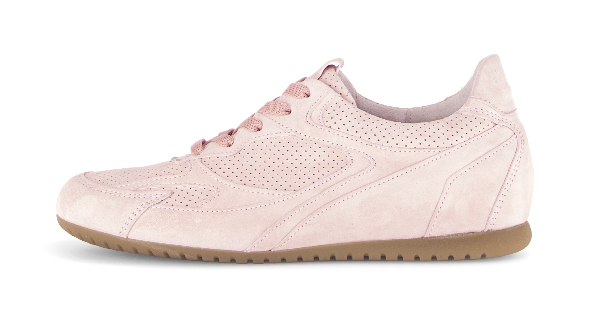 Gabor Sneaker »DAVOS«  Freizeitschuh, Halbschuh, Schnürschuh mit Lochmuster, G-Weite