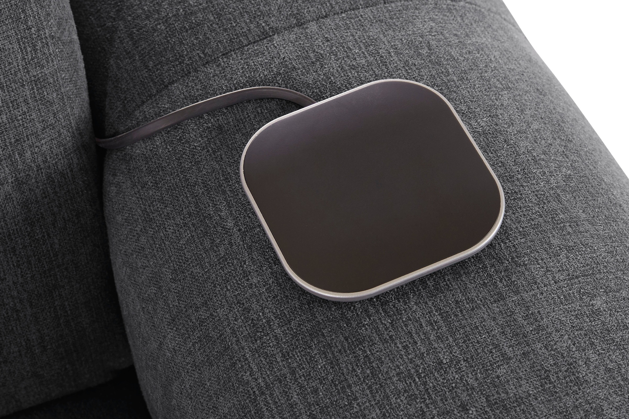 COTTA Ecksofa »Mia L-Form mit 3 Zierkissen«, wahlweise mit Bettfunktion, Bettkasten, Beleuchtung & Wireless-Charger