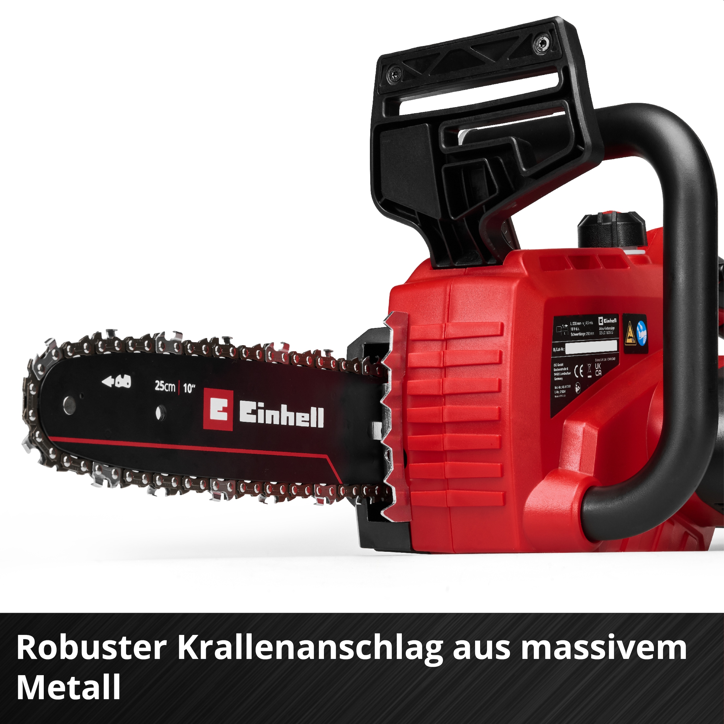 Einhell Akku-Kettensäge »GE-LC 18/25-1 Li Kit (1x2,5Ah)« Inkl. Akku und Ladegerät