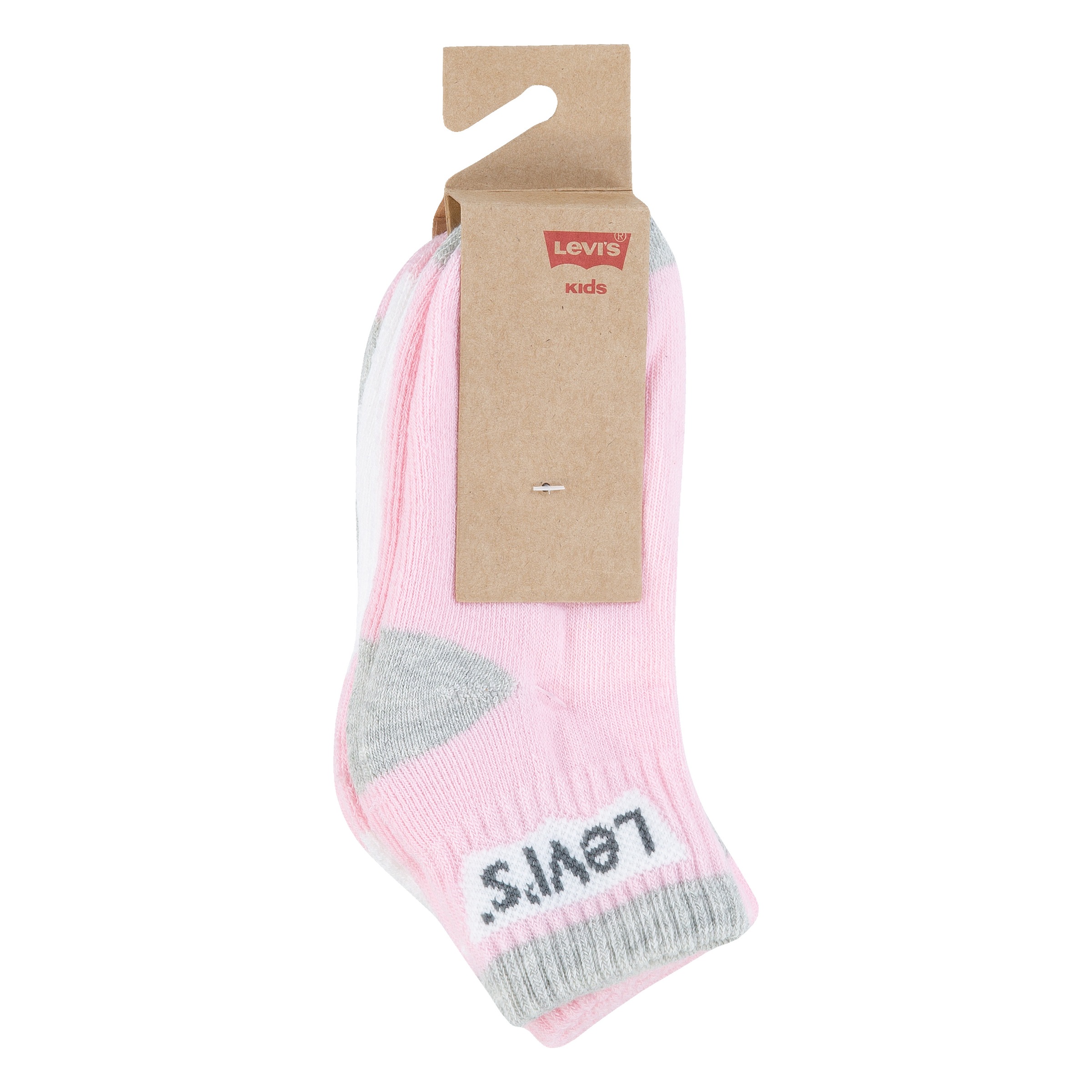 Levi's® Kids Socken »BATWING MID CUT3PK«, (Packung, 3 Paar), im 3er-Pack
