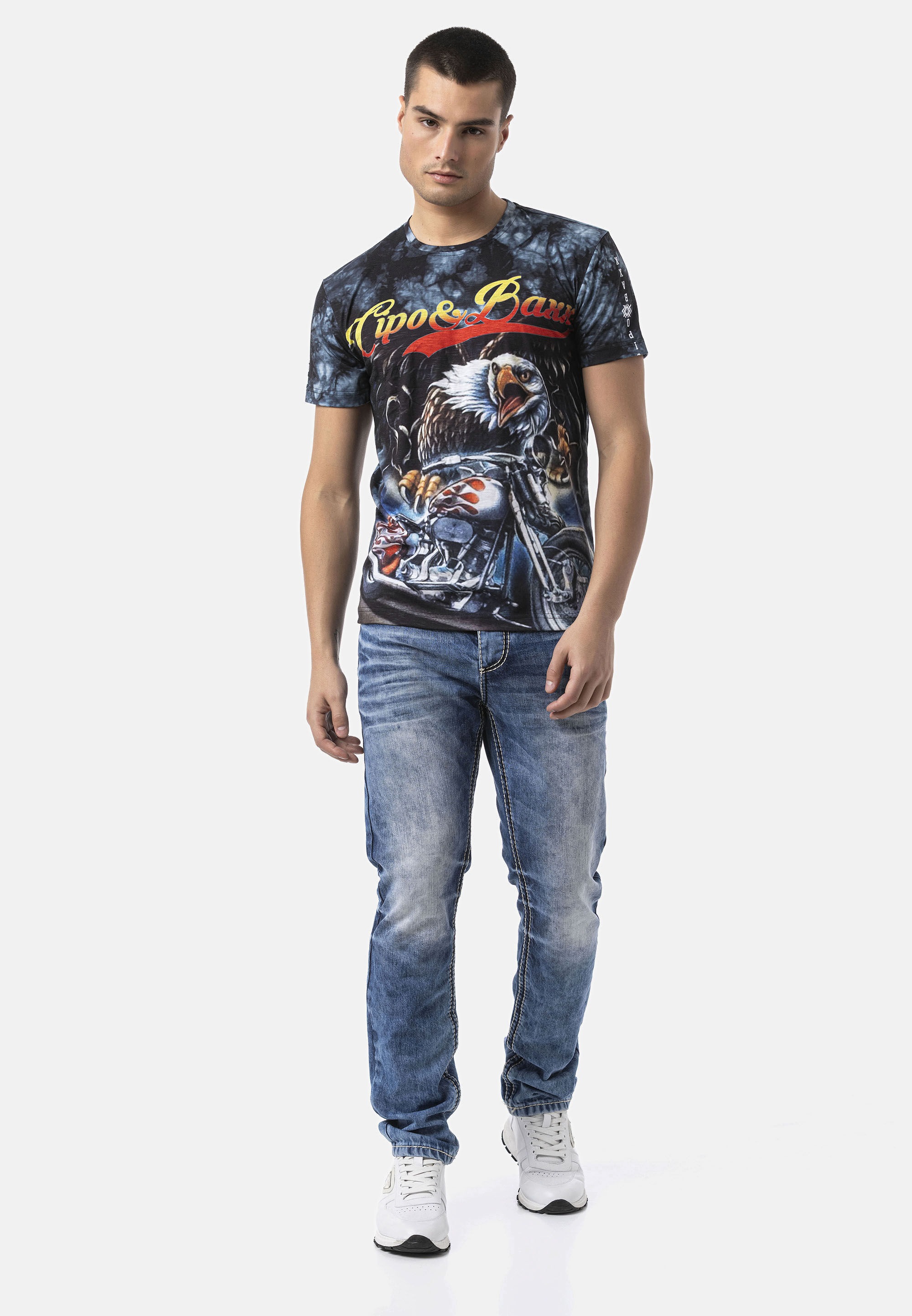Cipo & Baxx T-Shirt »CT821« in Regular Fit