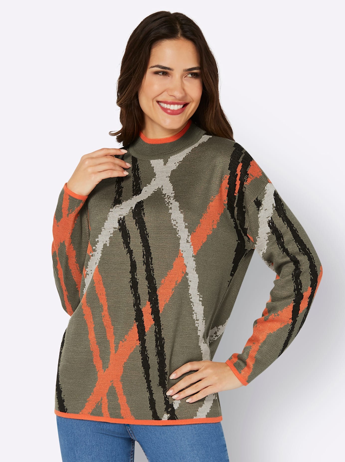 Classic Basics Stehkragenpullover »Stehkragen-Pullover«