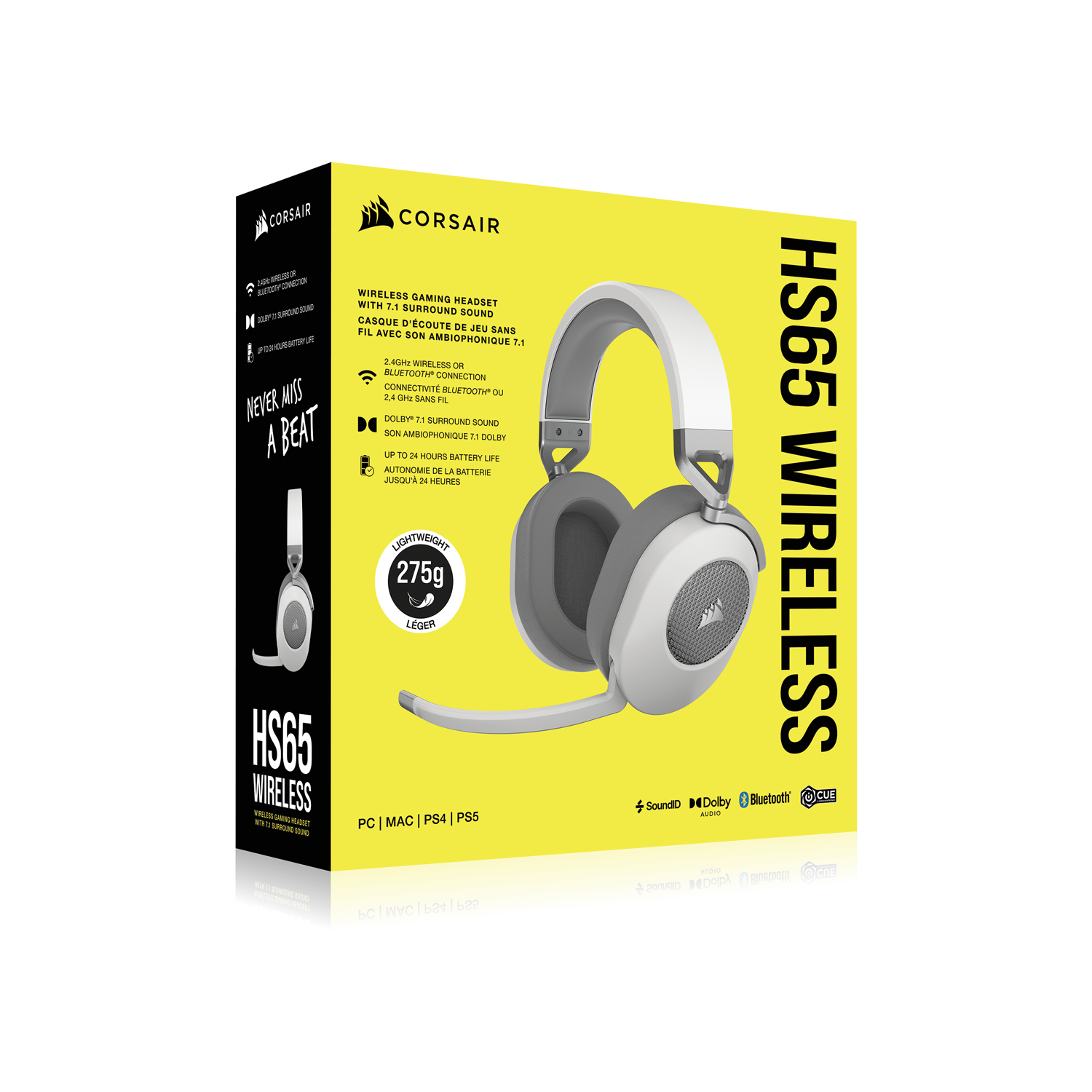 Corsair Gaming-Headset online »HS65 - | Wireless UNIVERSAL bestellen Bluetooth-Wireless Weiß«, A2DP