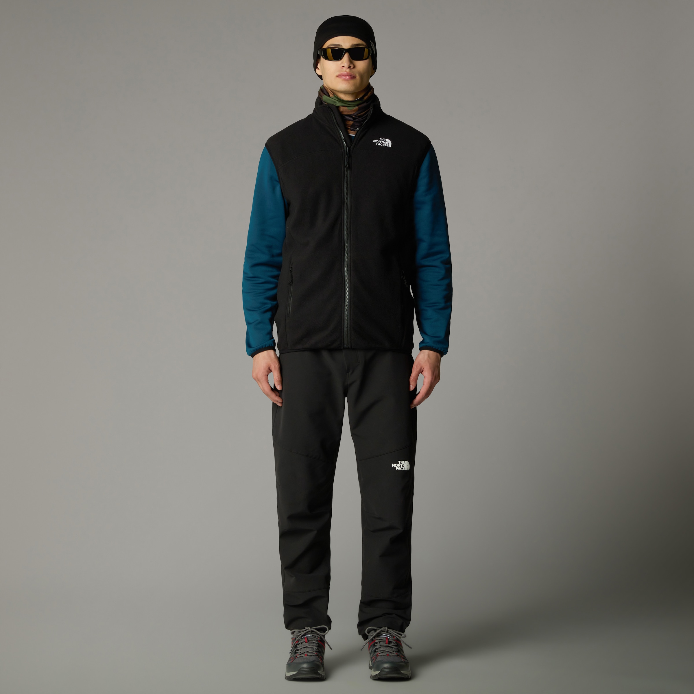 The North Face Fleeceweste »100 Glacier Weste für Herren«, mit klassischer Label-Stickerei am Schlüsselbein