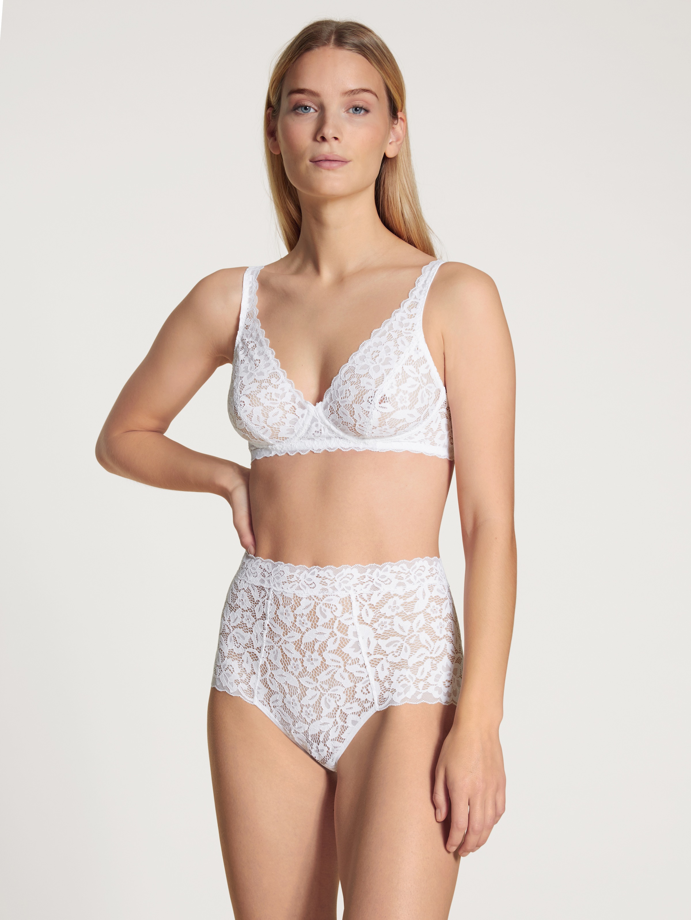 CALIDA Soft-BH »Natural Comfort Lace«, mit vollelastischer Spitze