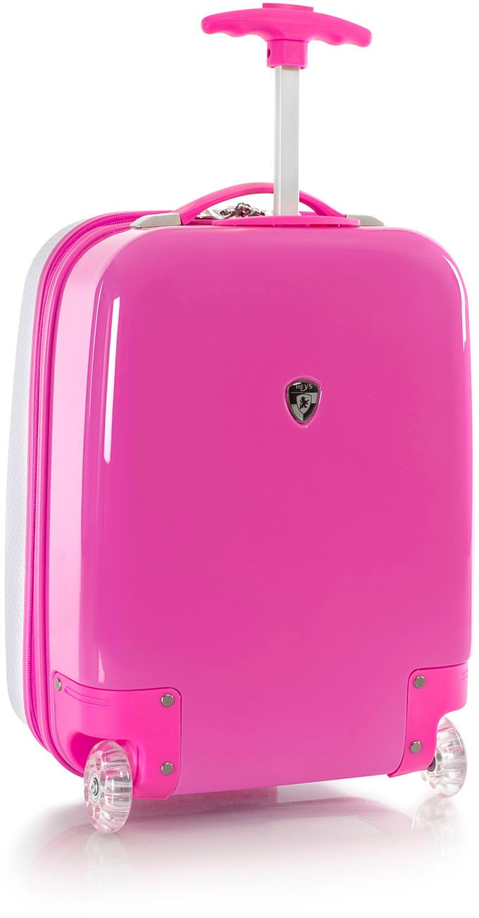 Heys Kinderkoffer »Hello Kitty rosa, 46 cm«, 2 Rollen, Heys x Joachim Llambi Kindertrolley Handgepäck-Koffer