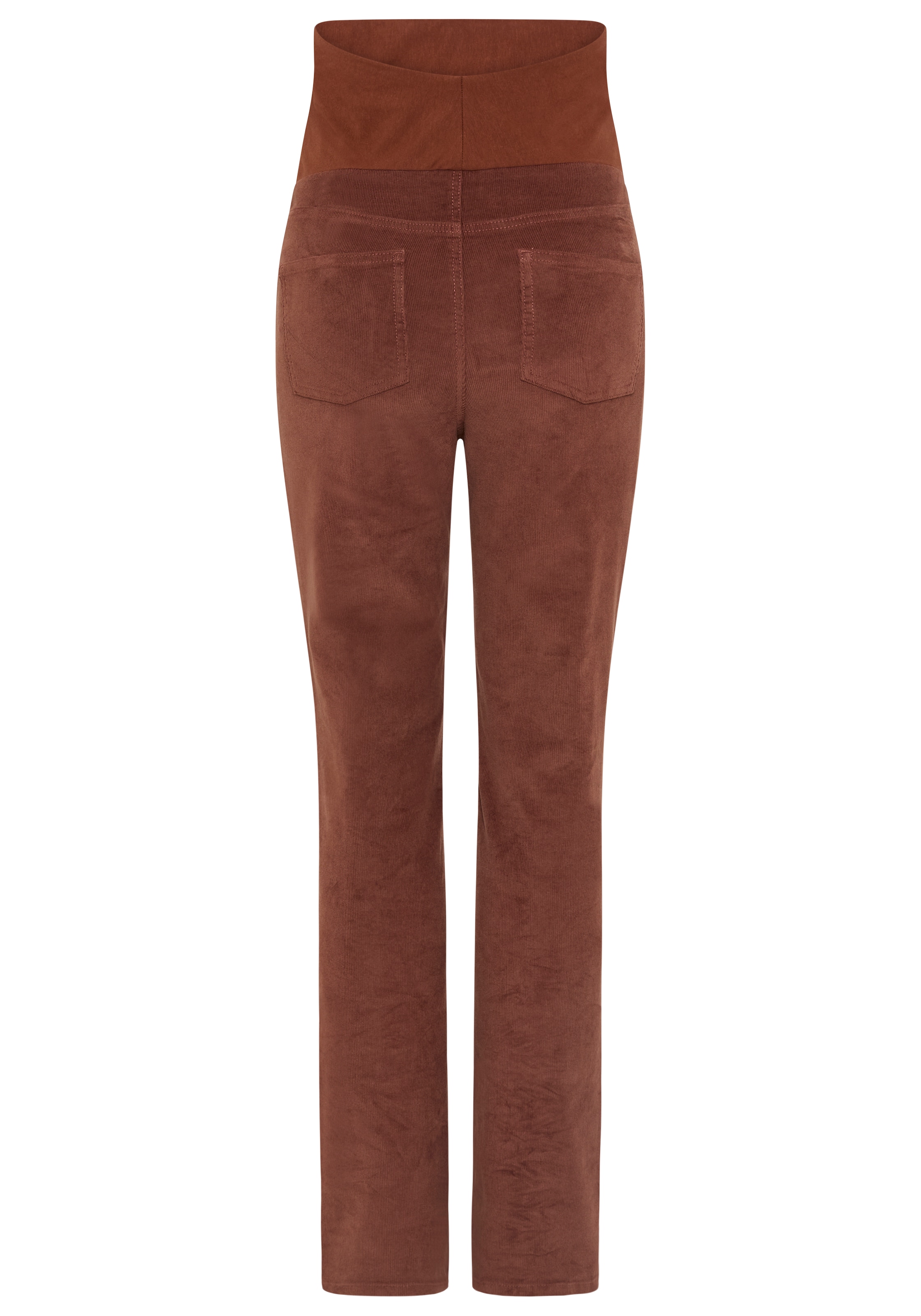 Neun Monate Umstandshose »Umstands-Cordhose«  gerades Bein, extrabreites Bündchen, elastisches Material