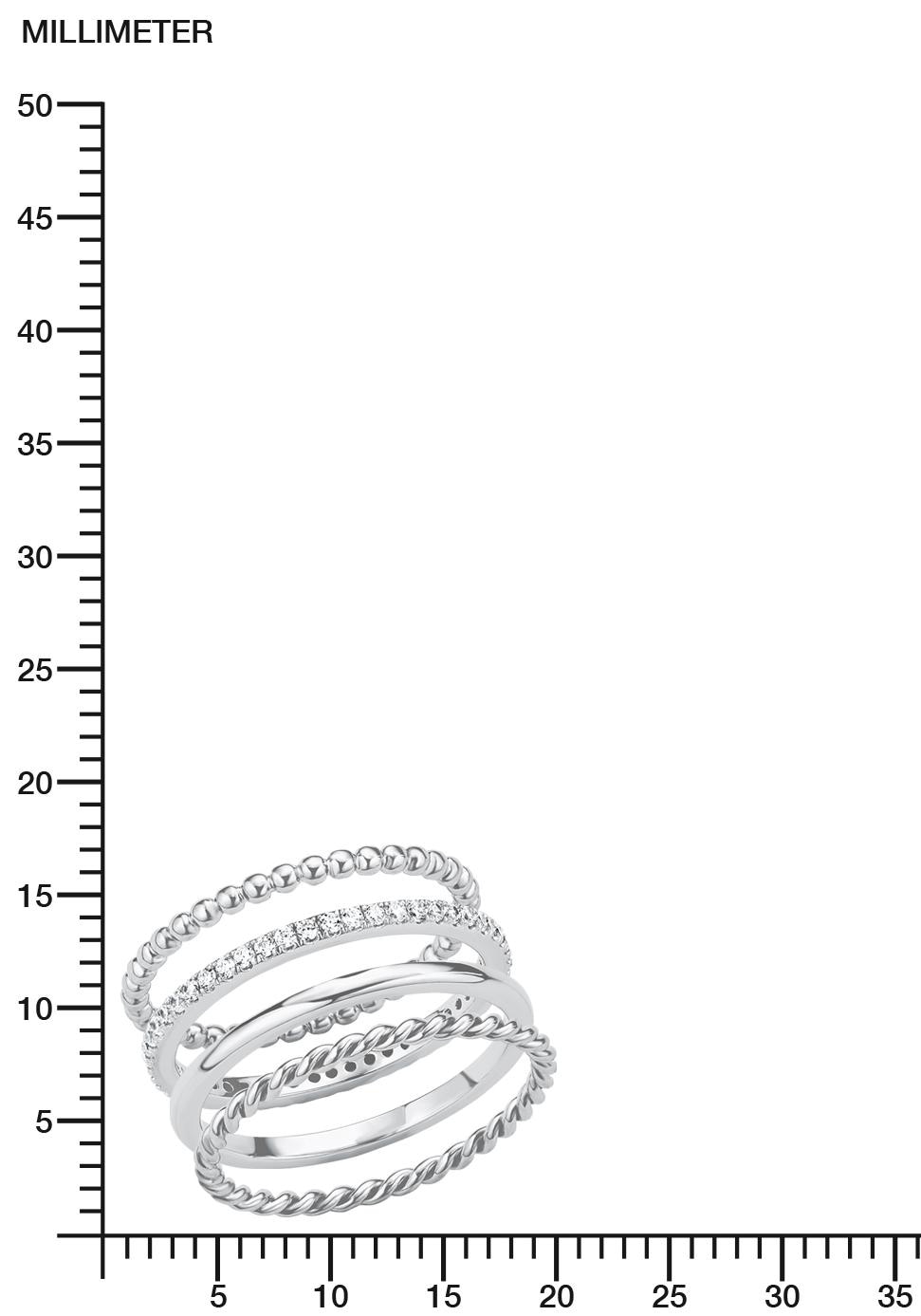 s.Oliver Ring-Set »2015038«, (Set, 4 tlg.), mit Zirkonia (synth.)