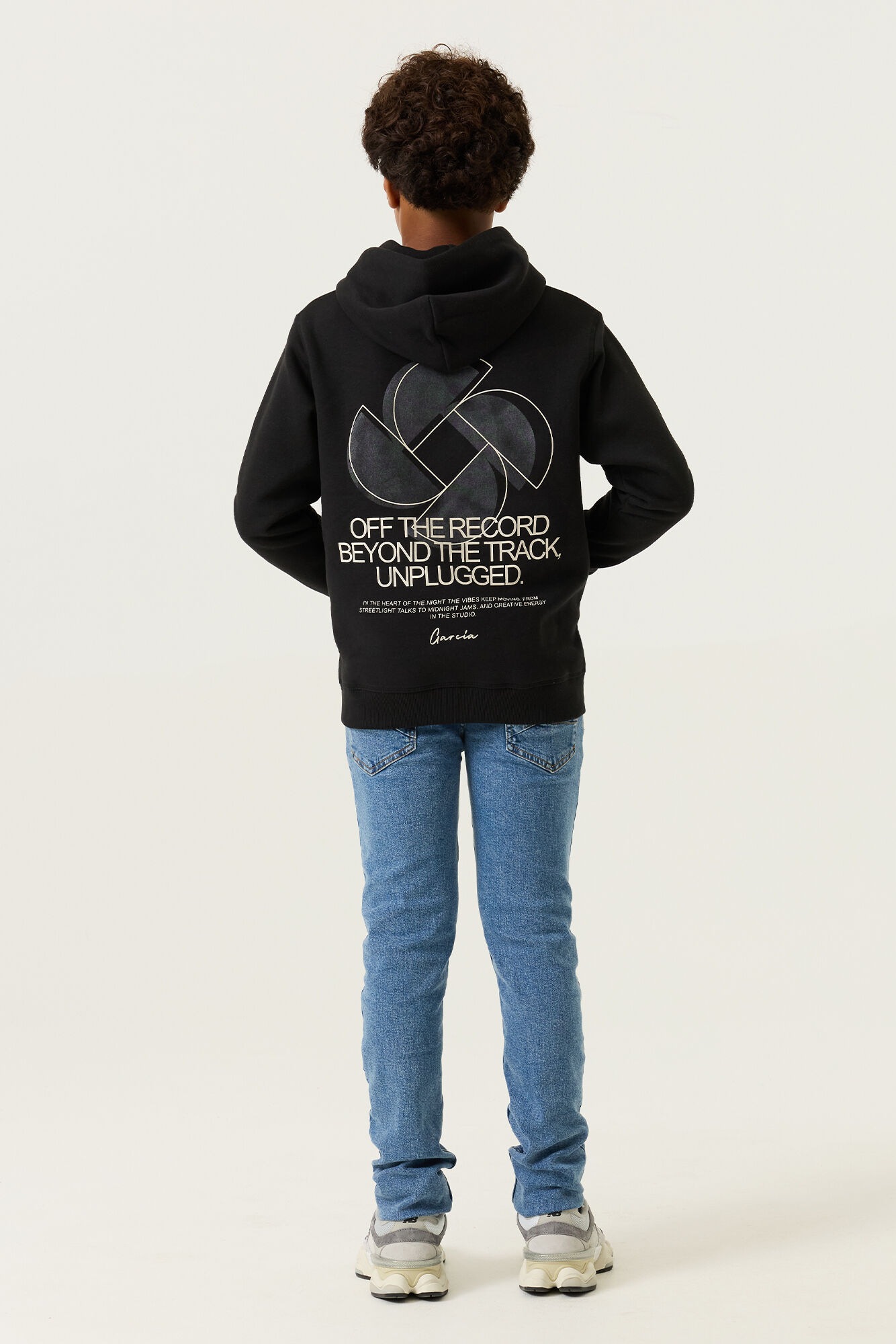 Garcia Hoodie , Rückseite plakativ bedruckt
