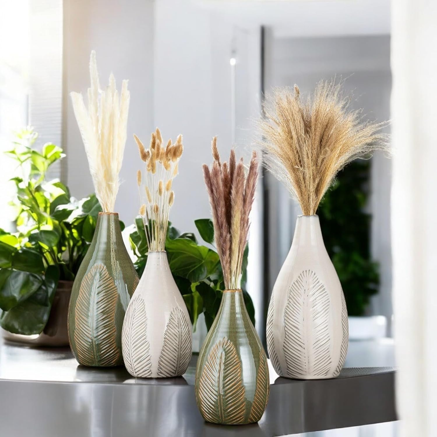 GILDE Dekoobjekt »Bündel Trockenblume Seco naturfarben H. 53 cm«