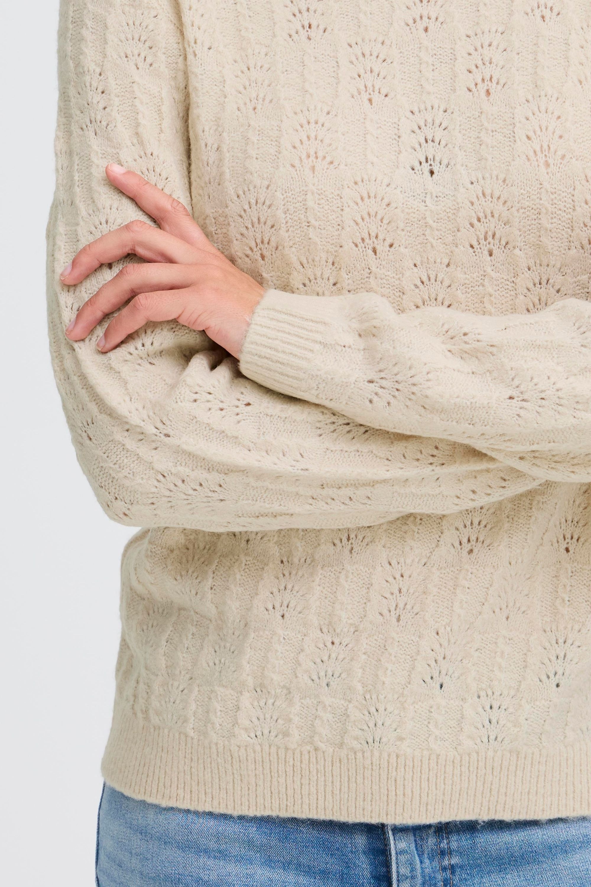 OXMO Strickfleece-Pullover »Strickpullover OXSinva«