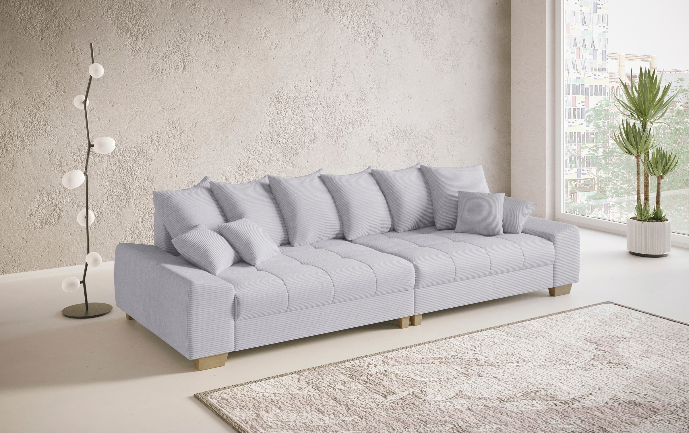 Mr. Couch Big-Sofa »Nikita II«, mit Kaltschaumpolsterung bis 140kg belastbar