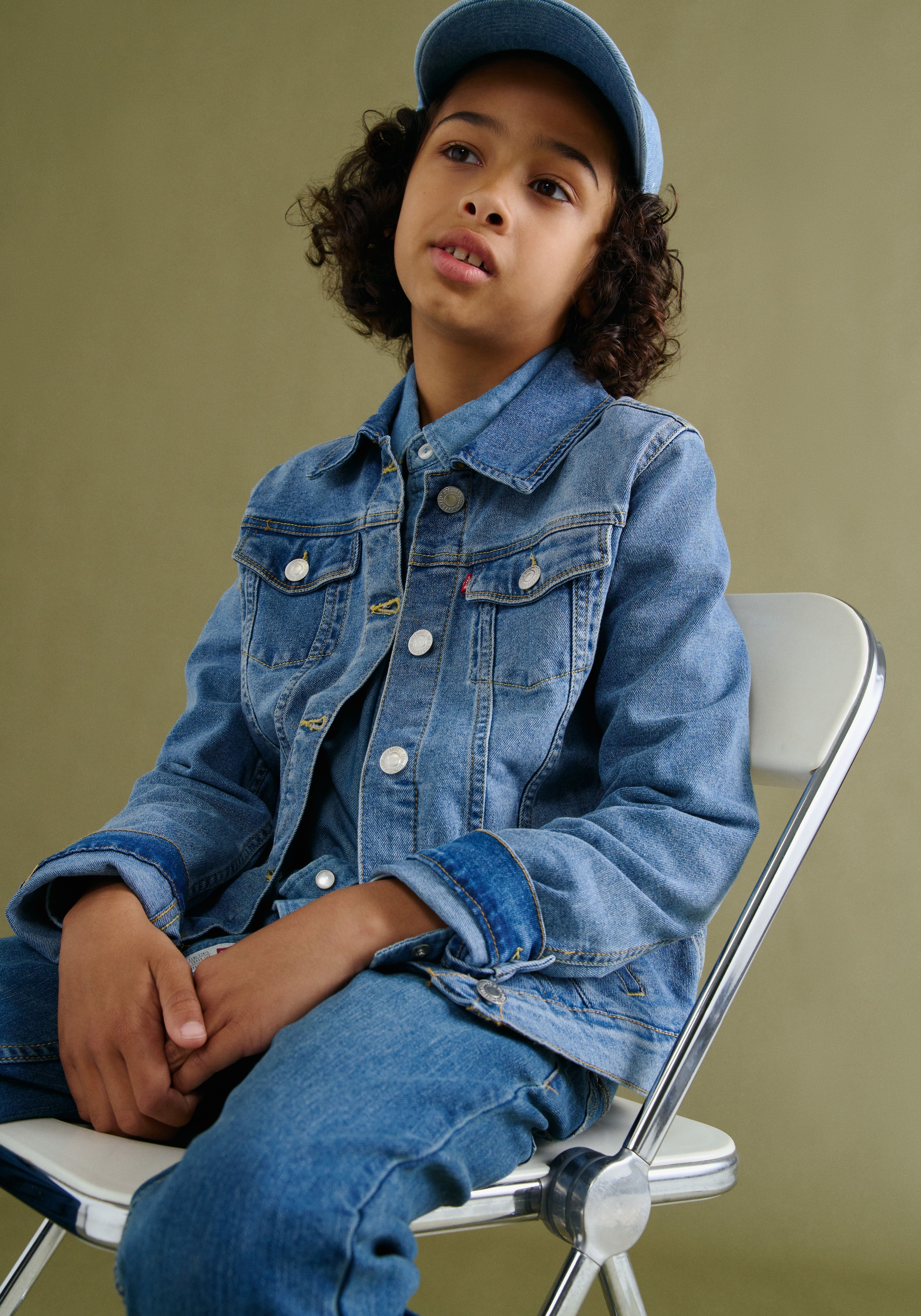 Levi's® Kids Jeansjacke »TRUCKER JACKET«, for BOYS