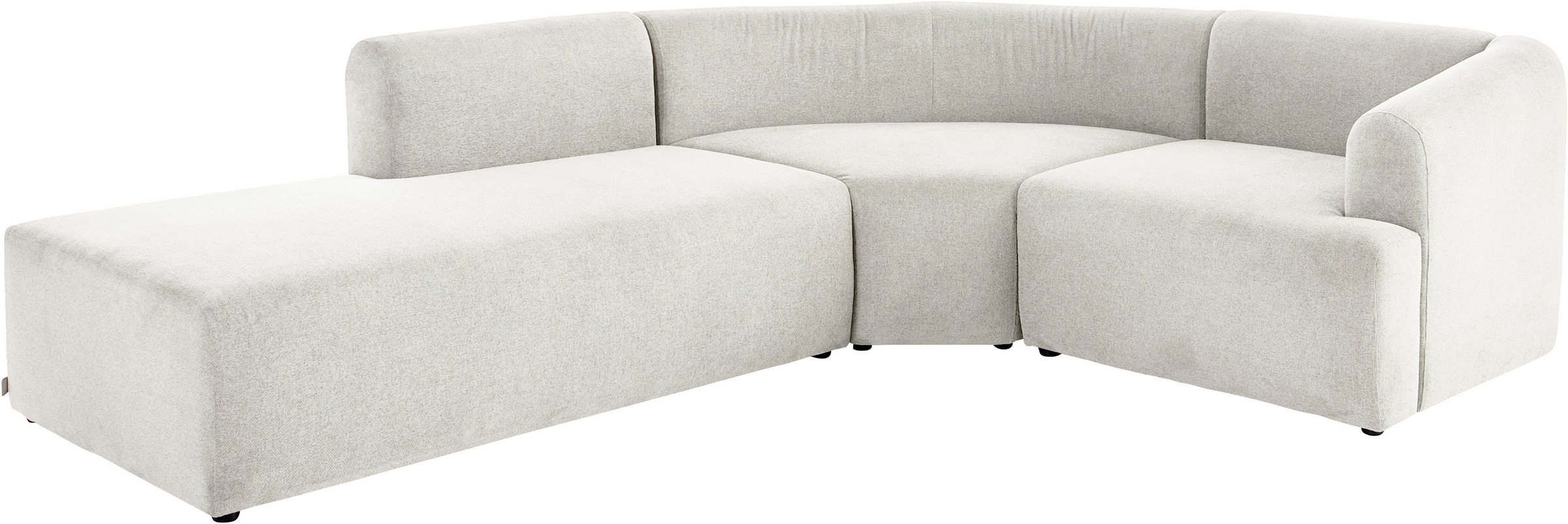 LeGer Home by Lena Gercke Ecksofa »LYZA L-Form links/rechts, Modularsofa, Maße B/T/H: 211/267/74 cm«, als Modul oder separat verwendbar, für individuelle Zusammenstellung
