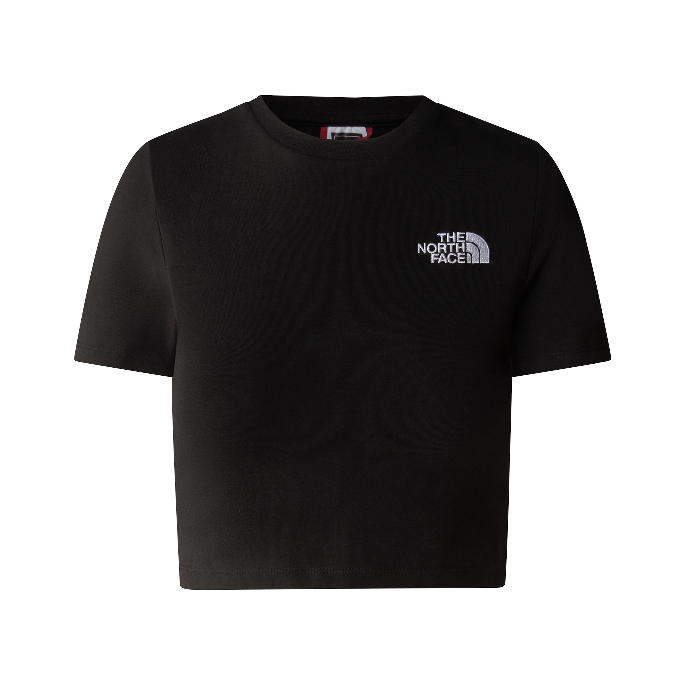 The North Face T-Shirt »Essential kurz und schmal geschnittenes T-Shirt für Damen«, (1 tlg.)