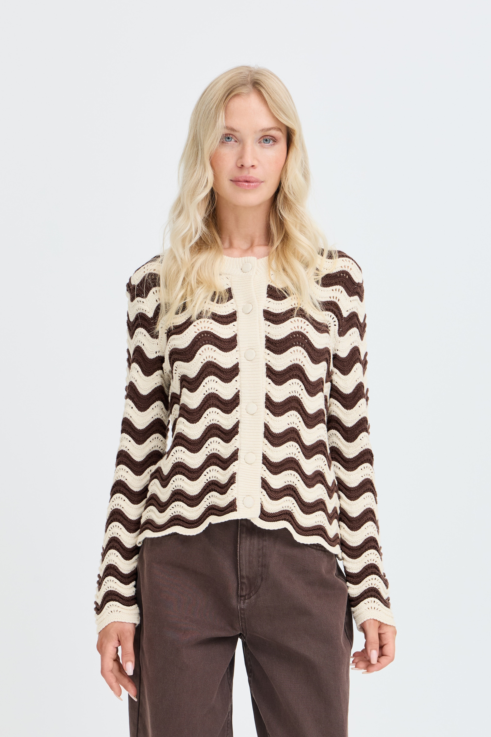 b.young Strickjacke »Damen Strick-Cardigan langarm BYMAGIO«