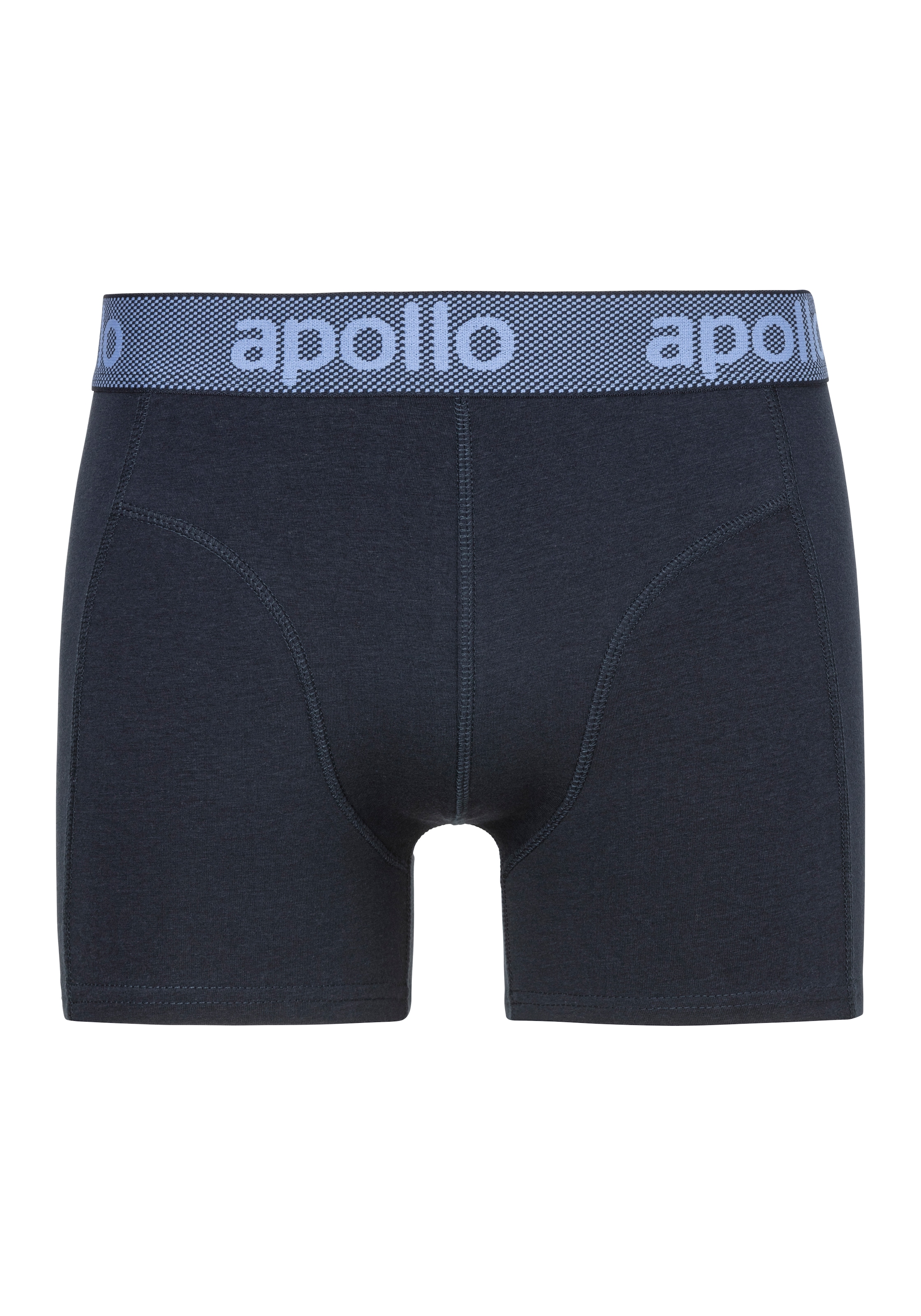 Apollo Boxer »MEN BOXERSHORTS«, (3er Pack), mit hohem Baumwollanteil, elastisch und gut an den Körper anpassend