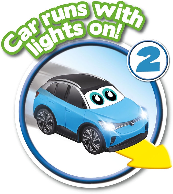 bbJunior Spielzeug-Auto »Charge & Go, Volkswagen«, mit Licht