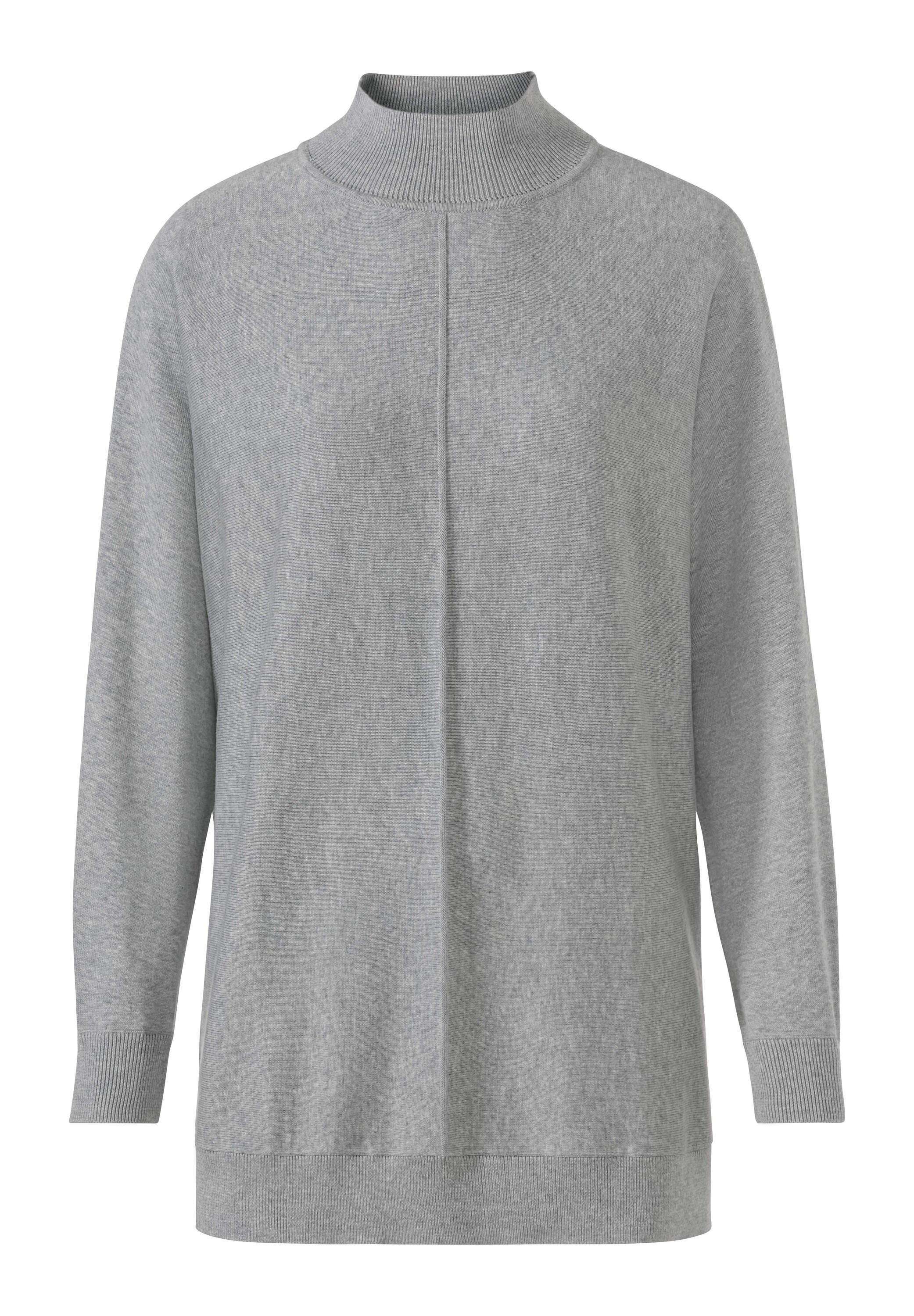 heine Strickpullover »Pullover Stehkragenpullover mit Fledermaus-Ärmel«