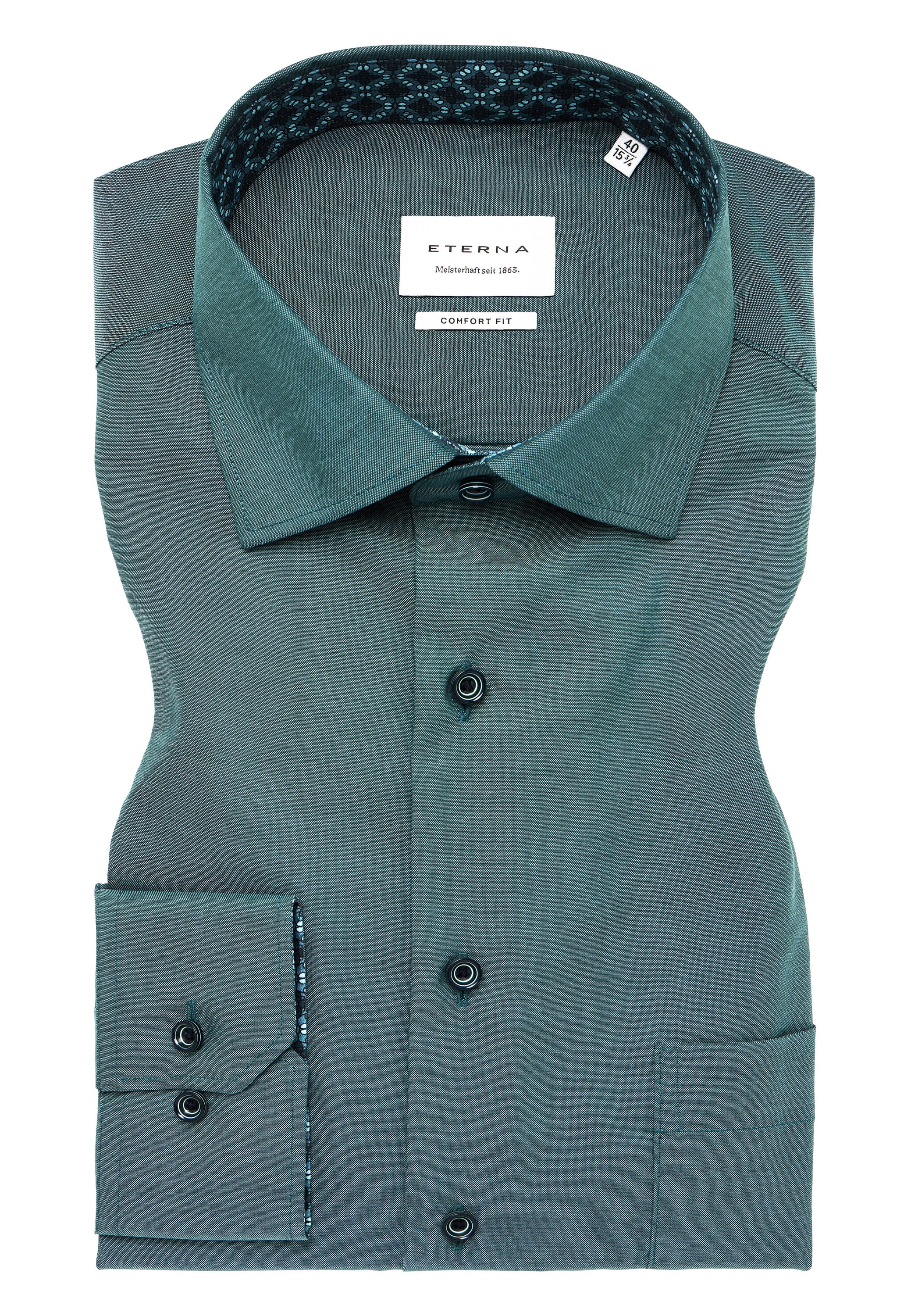 Eterna Langarmhemd »COMFORT FIT«, NON IRON (bügelfrei)