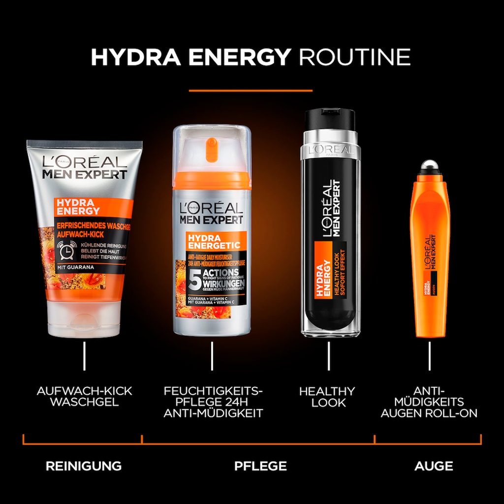 L'ORÉAL PARIS MEN EXPERT Feuchtigkeitscreme »Hydra Energy 24H Anti-Müdigkeit«