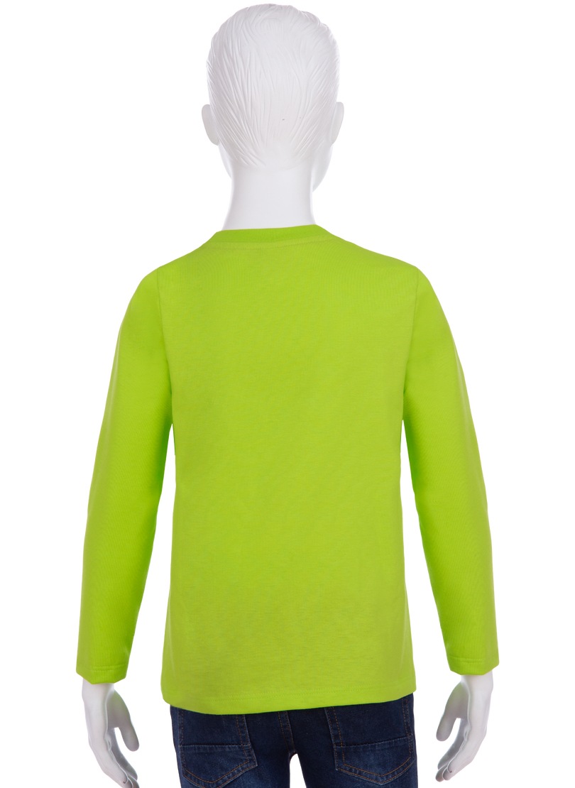 Trigema T-Shirt »TRIGEMA Lustiges Langarm-Shirt mit Hubschrauber-Druck«, (1 tlg.)