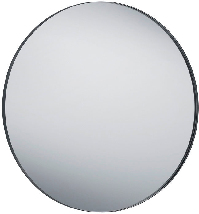 MIRRORS AND MORE Dekospiegel "Britney" Wandspiegel, rund, Ø 80 cm, Metallrahmen