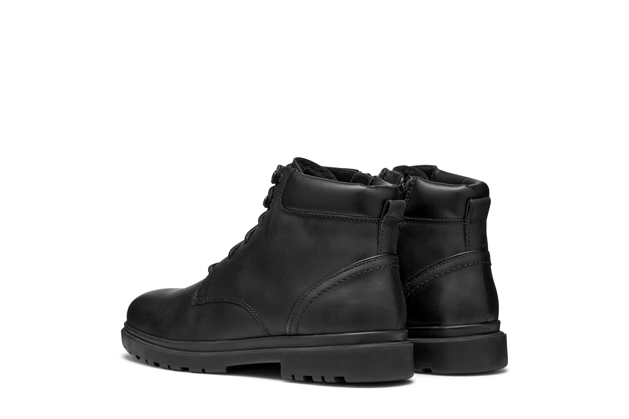 Geox Schnürboots »U ANDALO«  Herbst-Boots, Schnürstiefelette mit softem Schaftabschluss