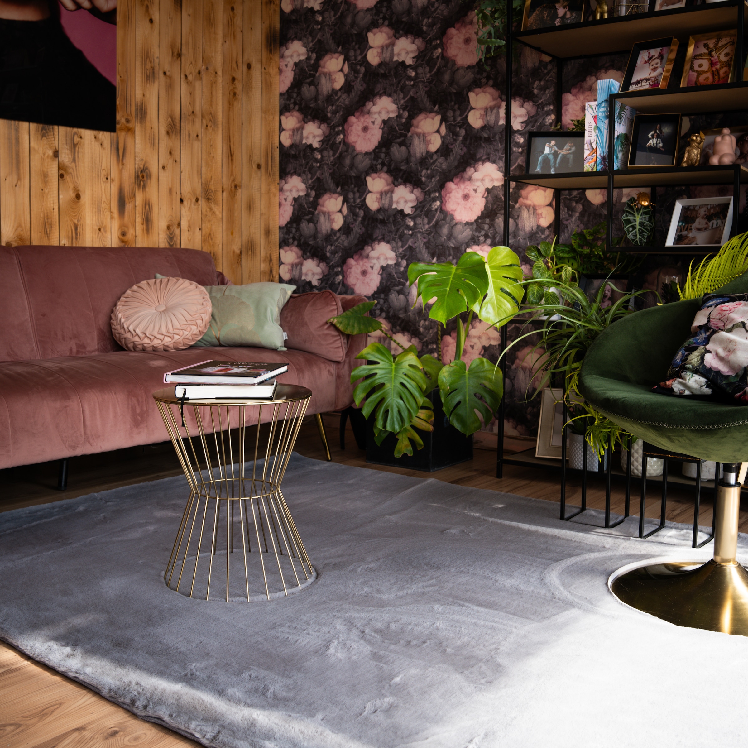 Obsession Teppich »My Monaco 225« rechteckig 25 mm Höhe Uni Farben, besonders weich & kuschelig, Wohnzimmer