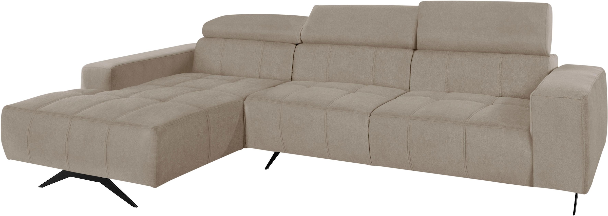 DOMO collection Ecksofa »Trento«, wahlweise mit