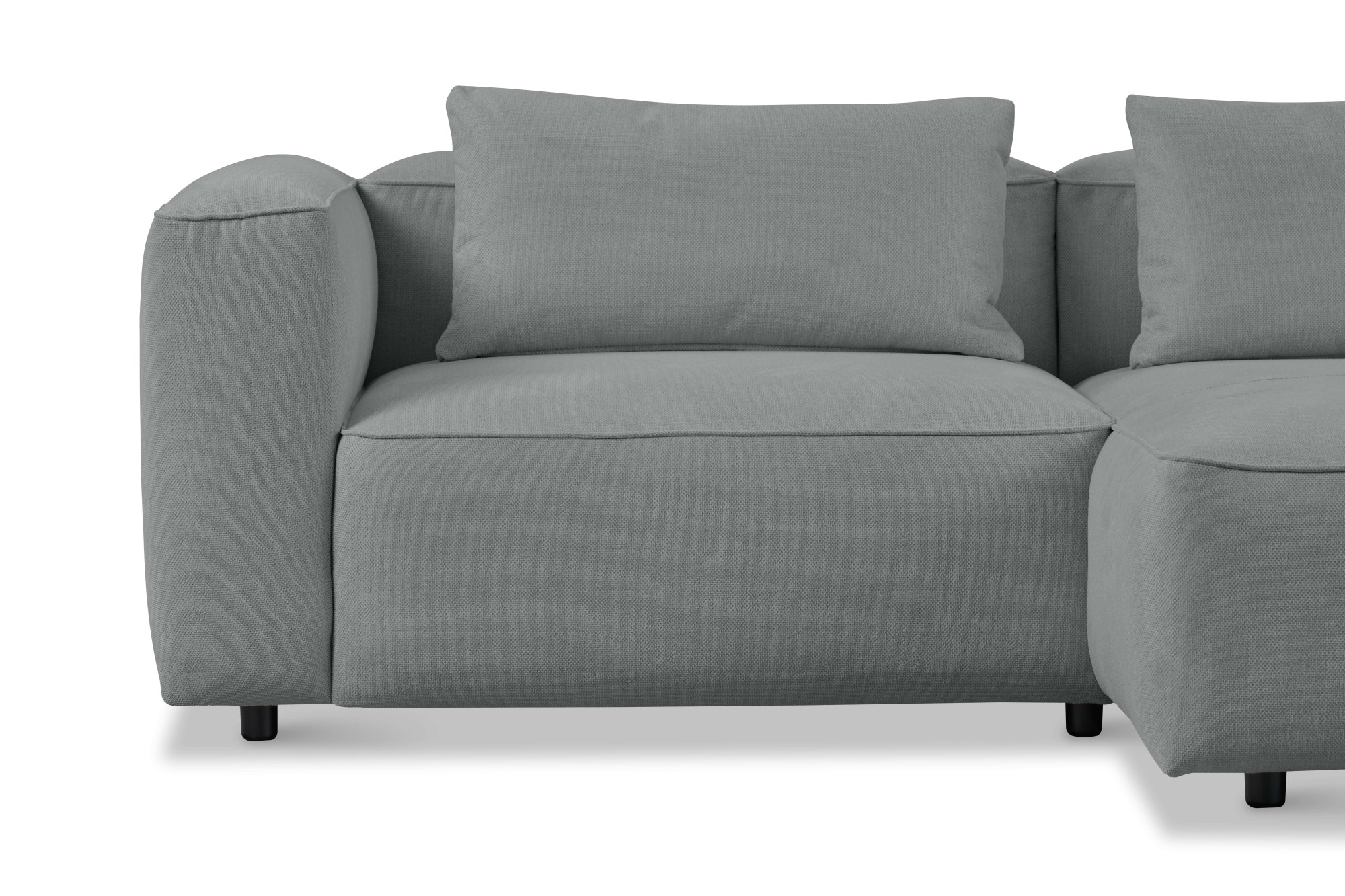 andas Ecksofa »Tvinnet«, Breite 228 cm, extra tiefe Sitzfläche, kubisches Sitzvergnügen