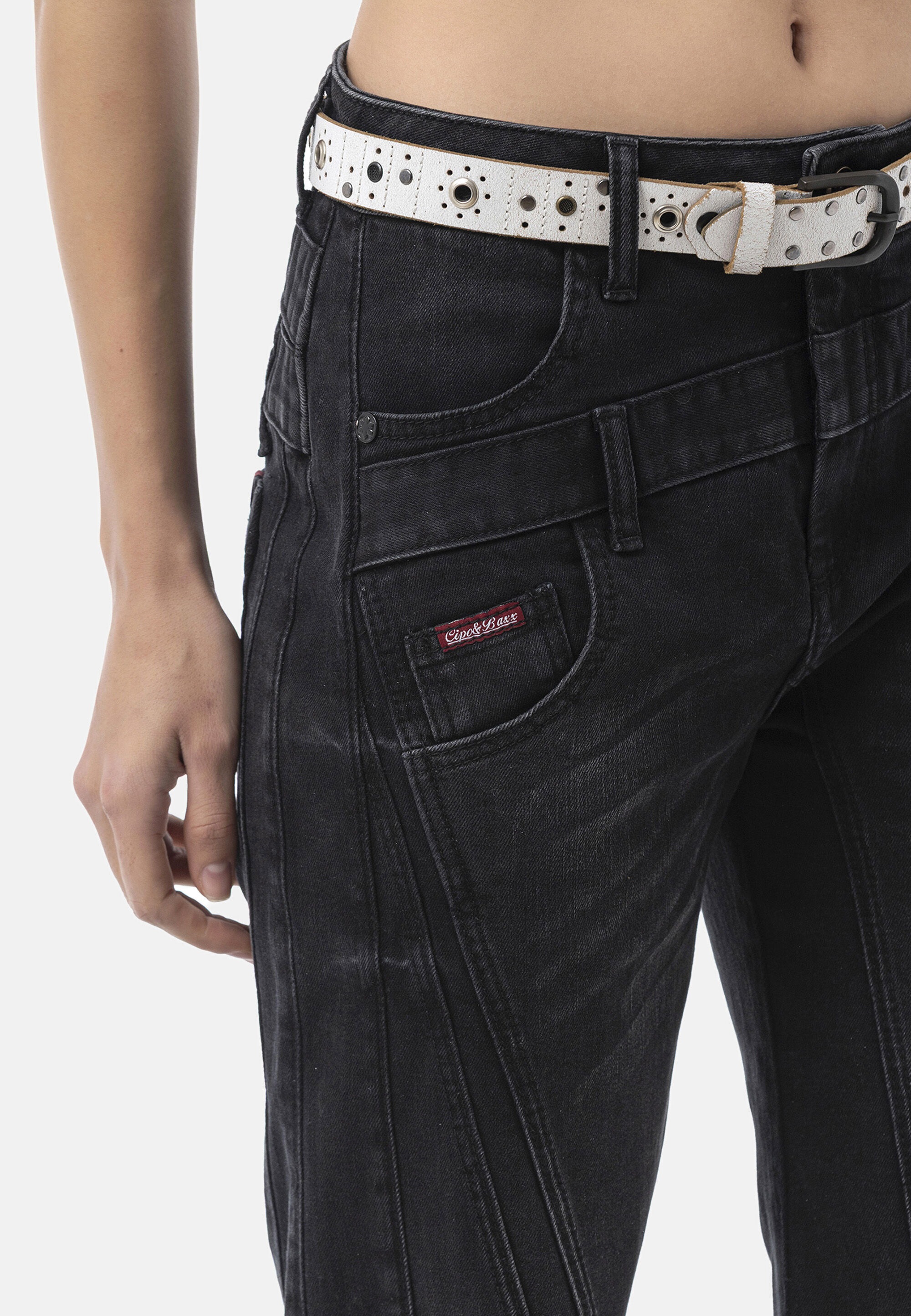 Cipo & Baxx Regular-fit-Jeans »WD547« im 5-Pocket-Style