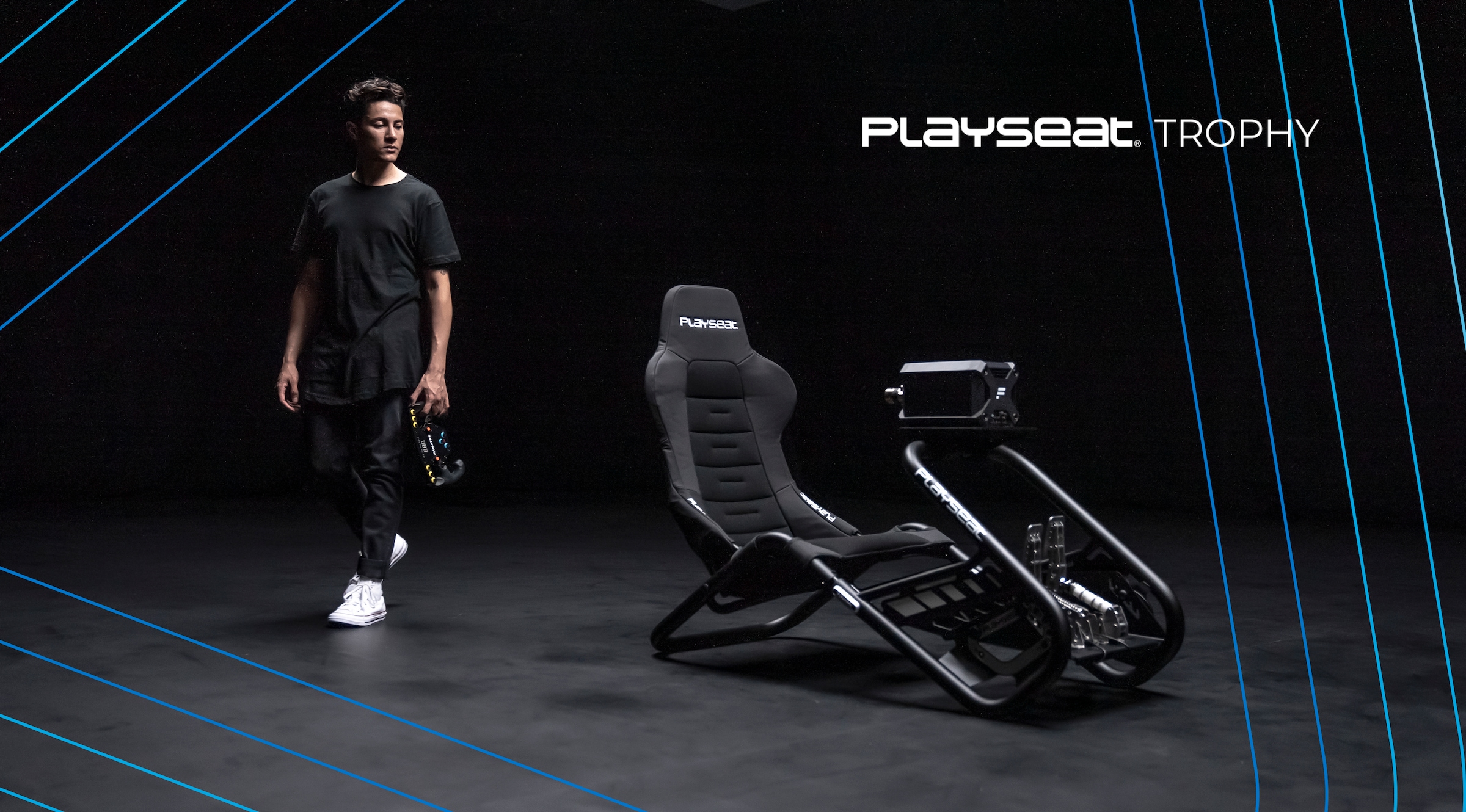 Playseat Gaming-Stuhl »Trophy - Black«