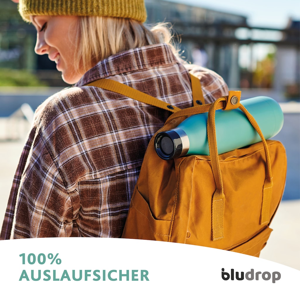 Emsa Trinkflasche »Bludrop Color«, (1 tlg.)