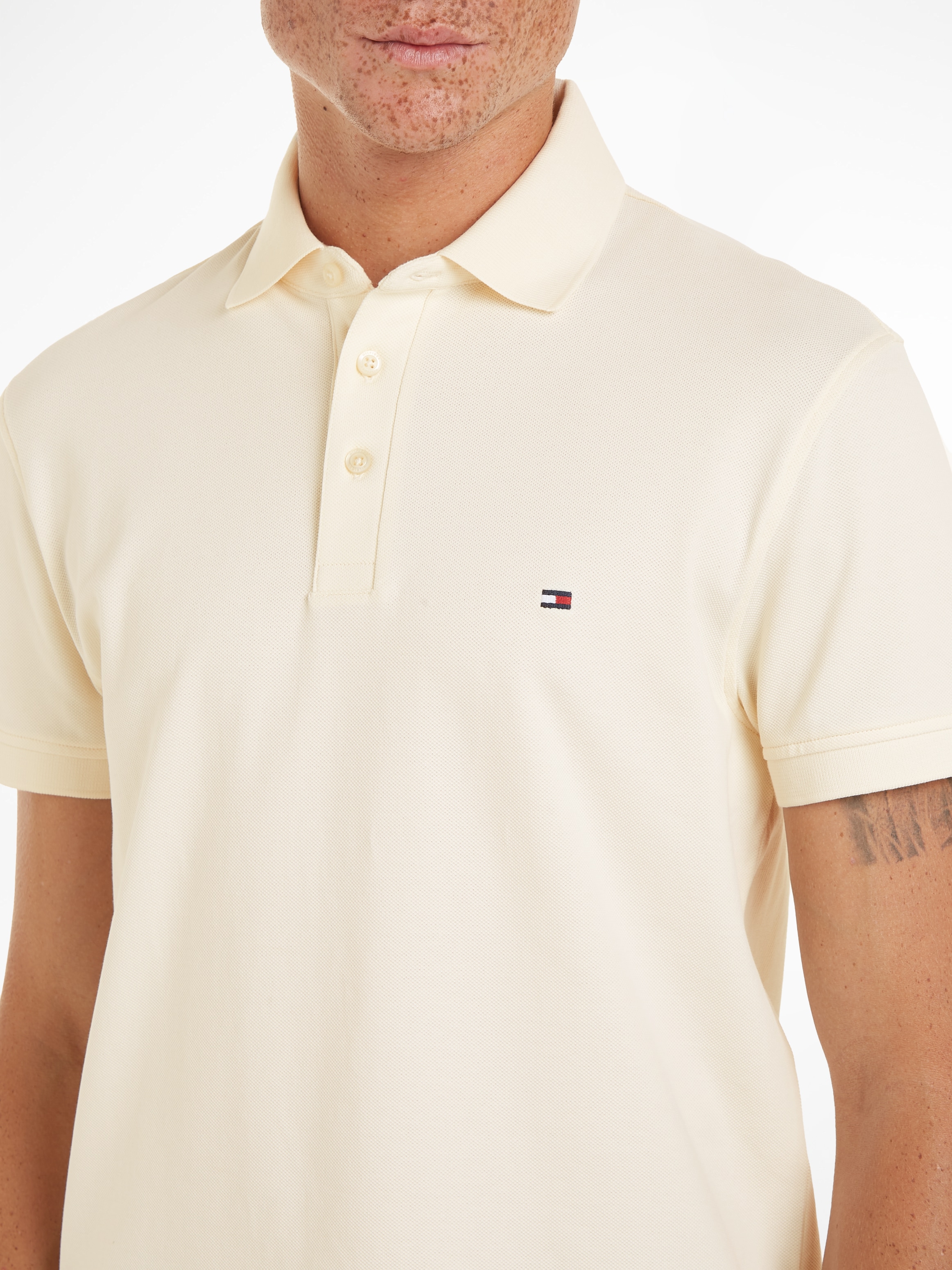 Tommy Hilfiger Poloshirt »1985 SLIM POLO«, aus leicht strukturiertem Piqué-Material