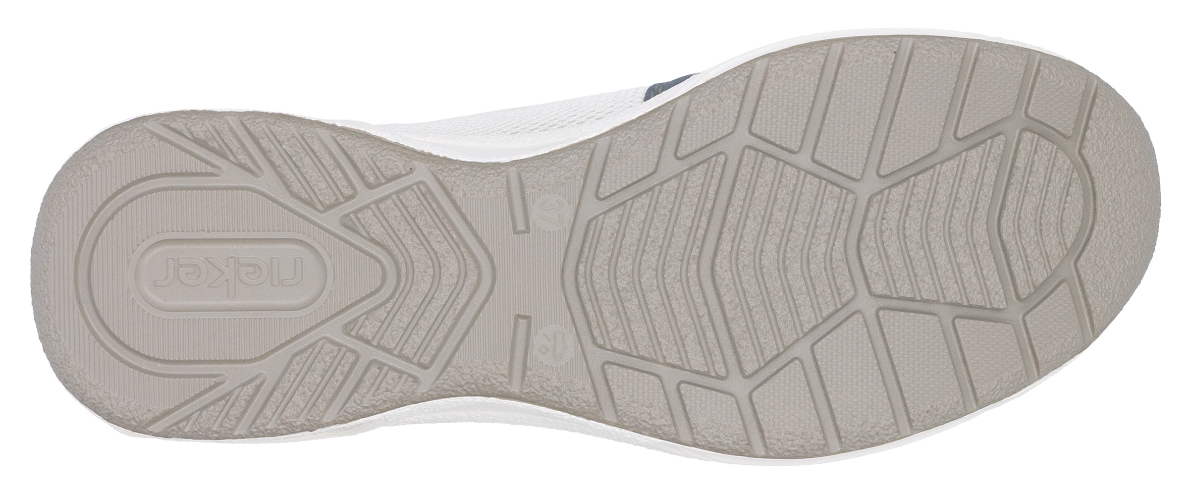 Rieker Slip-On Sneaker »Ready2GO«, Slipper, Halbschuh, Freizeitschuh mit seitlichem Reißverschluss