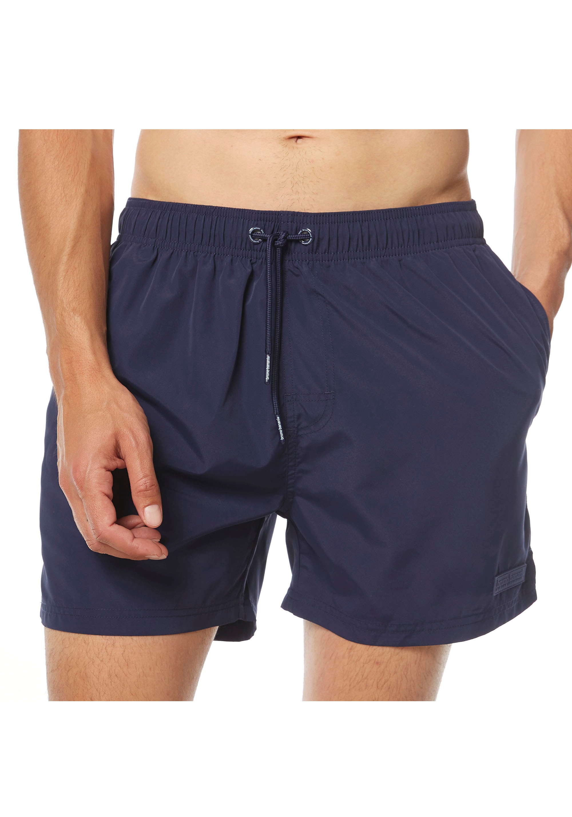 Bruno Banani Badeshorts »Boxer Wave Line 2.0 Swim«, mit Tunnel-Gummibund