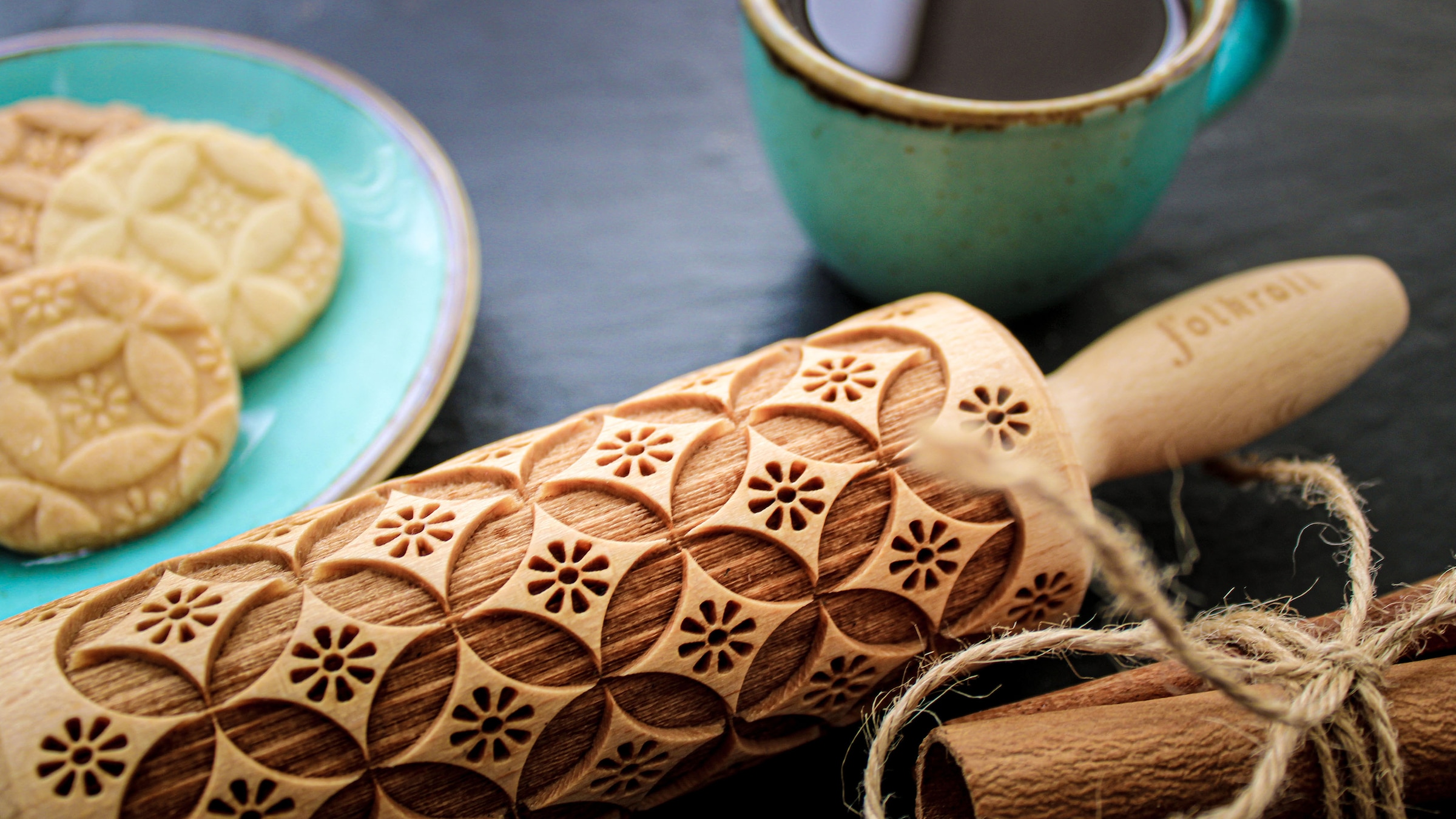 folkroll Teigroller »3D-Motiv-Teigrolle« China