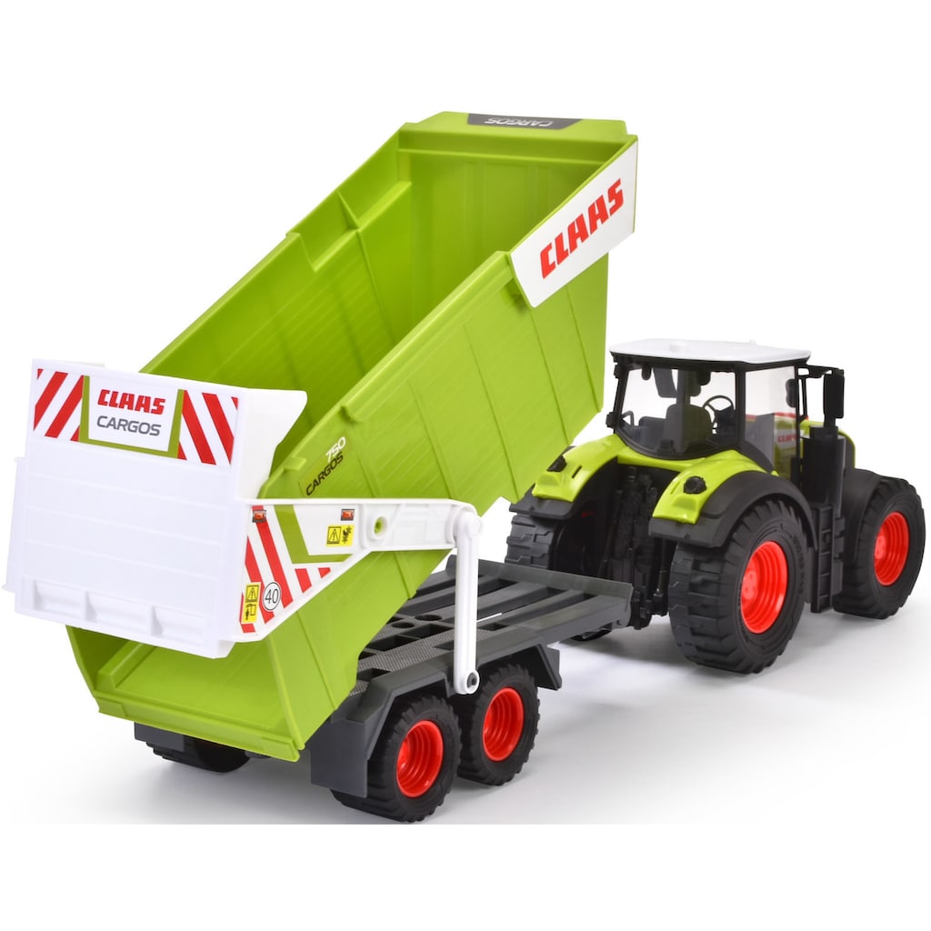 Dickie Toys Spielzeug-Traktor »CLAAS mit Anhänger«, mit Licht und Sound