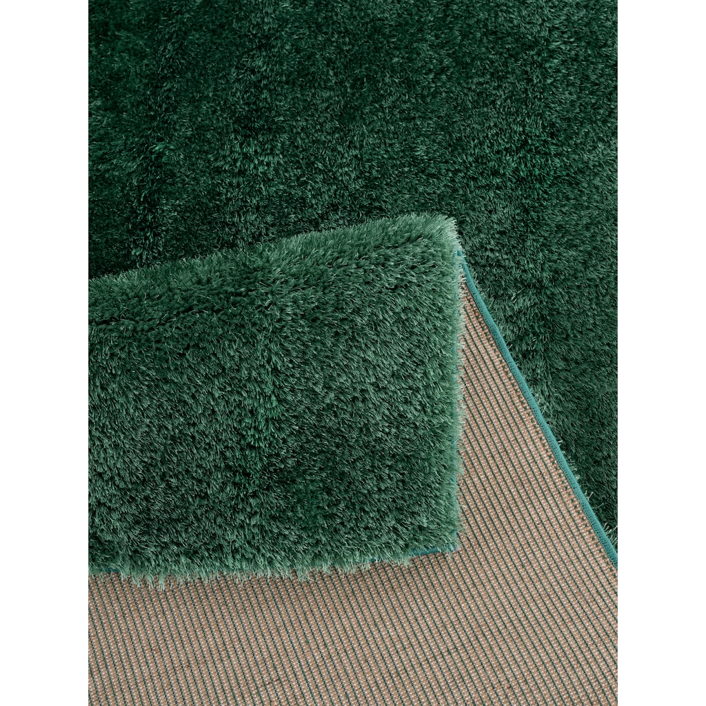 Home affaire Hochflor-Teppich »Anastasia«, rechteckig, 43 mm Höhe, Shaggy Teppich, besonders weich durch Microfaser, ideal für Wohnzimmer oder Schlafzimmer