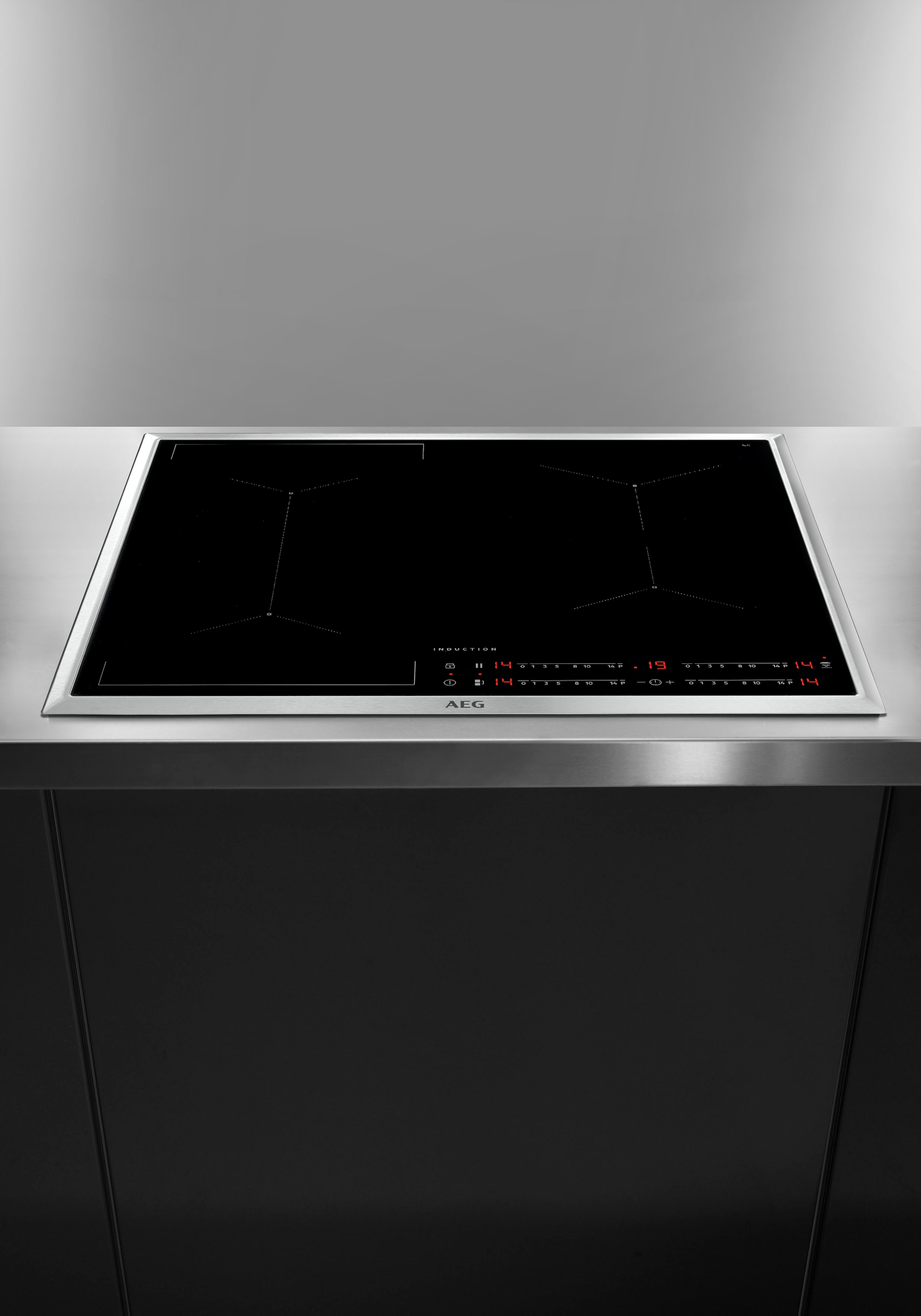 AEG Induktions-Kochfeld »IKE64441XB«, mit Hob²Hood - Funktion