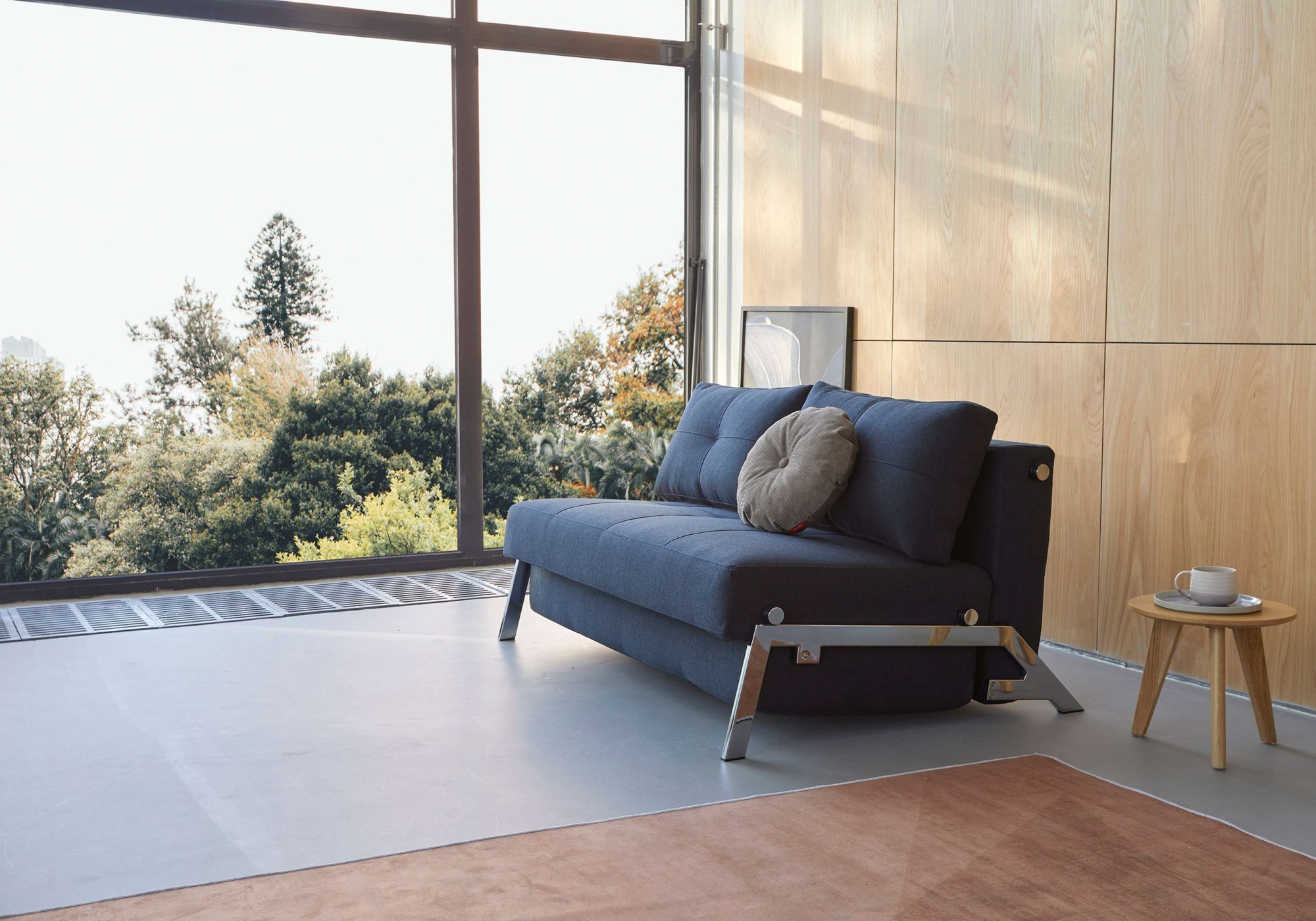 INNOVATION LIVING ™ Schlafsofa »Cubed Klappsofa, hochwertige Schlaffunktion, Design und extra Komfort« Frontauszug, sehr platzsparend, abgewinkelt Sitzen, waagerecht liegen