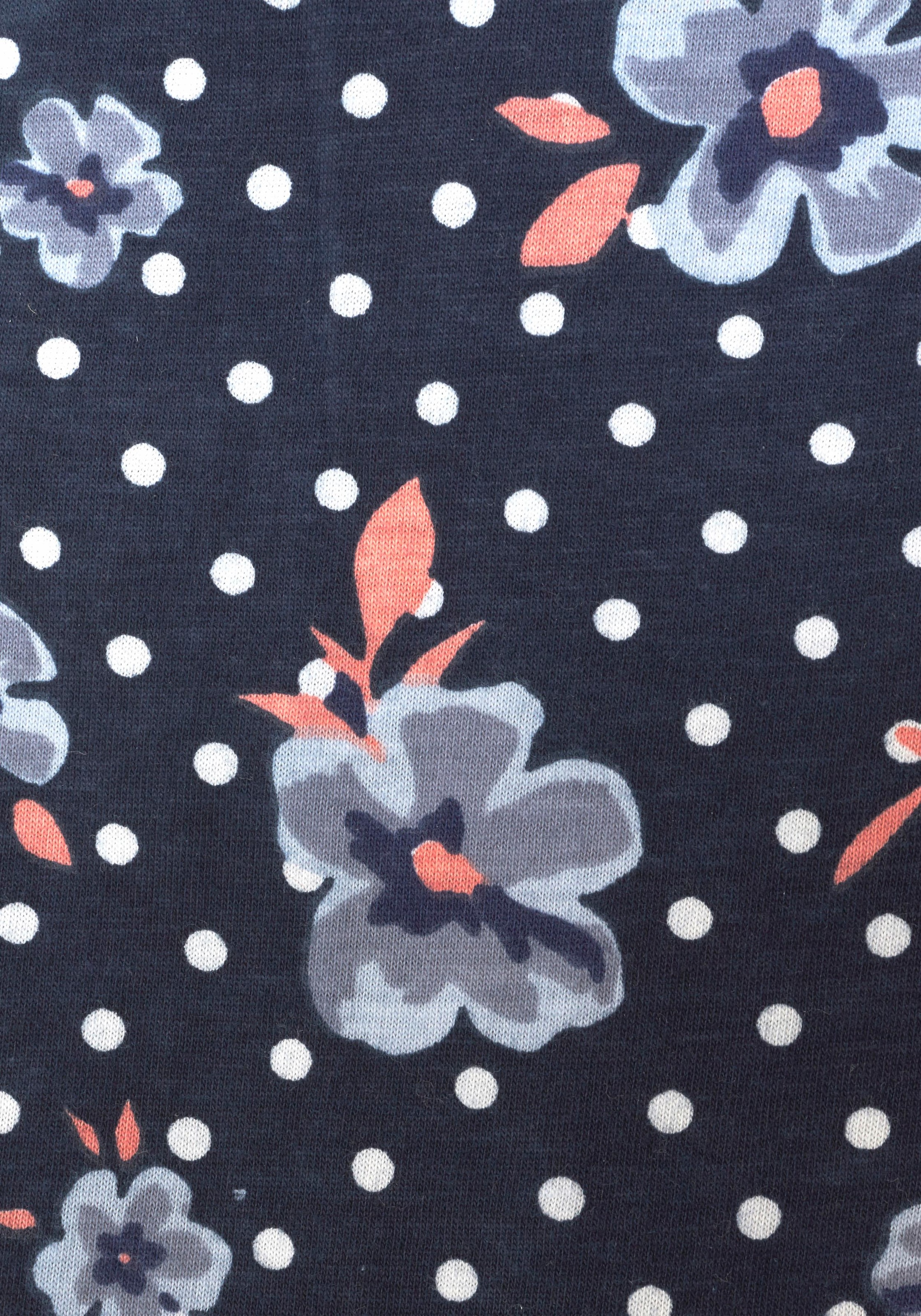 H.I.S Pyjama 2-teilig, 2 tlg. mit 3/4-Arm und Knopfleiste