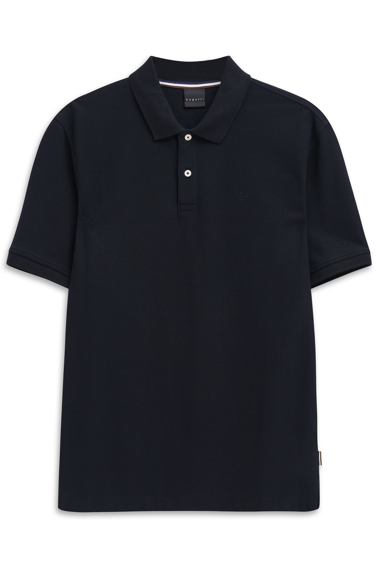 bugatti Poloshirt, mit körpernaher Passform