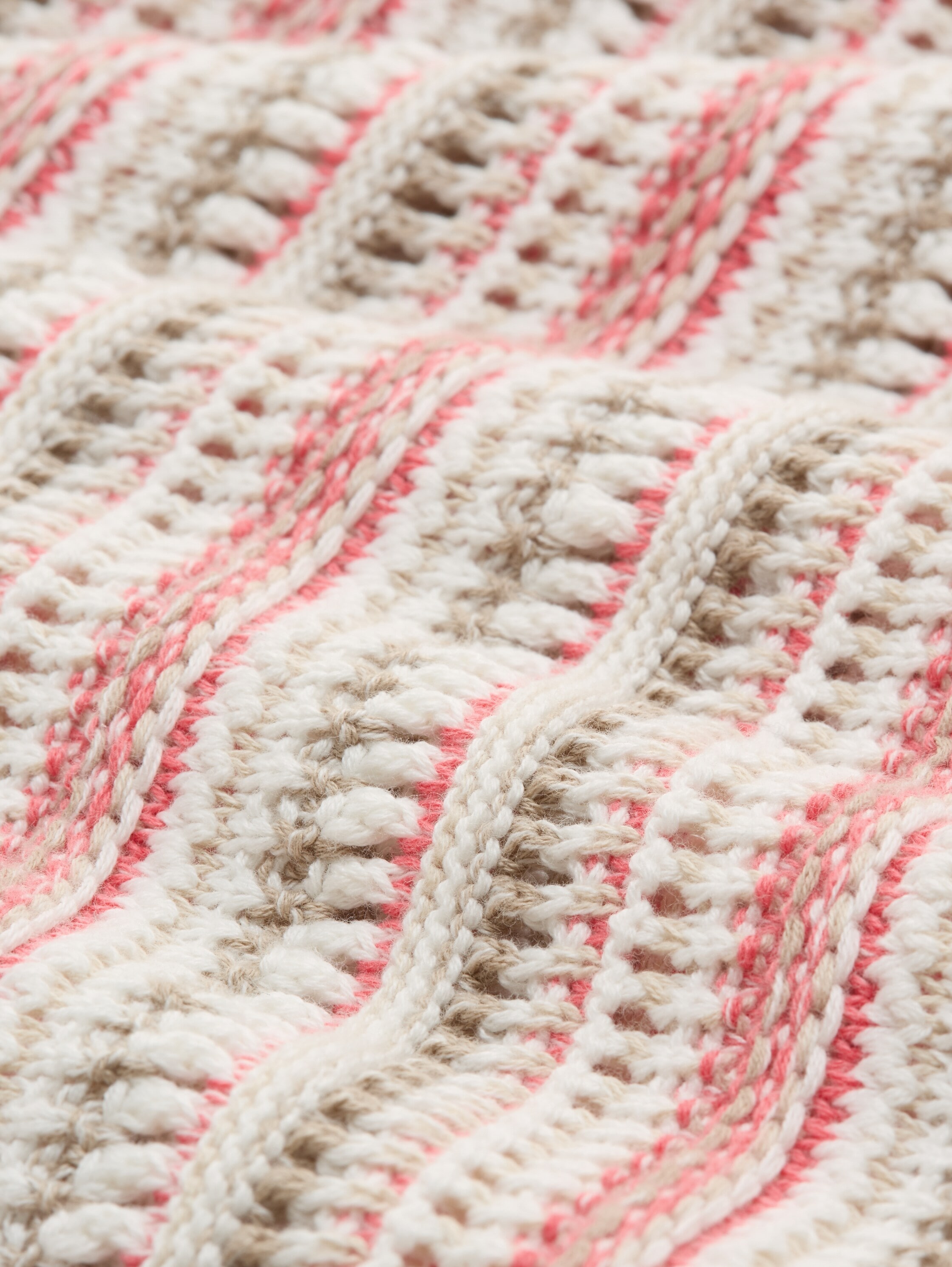TOM TAILOR Strickpullover mit Streifen Muster
