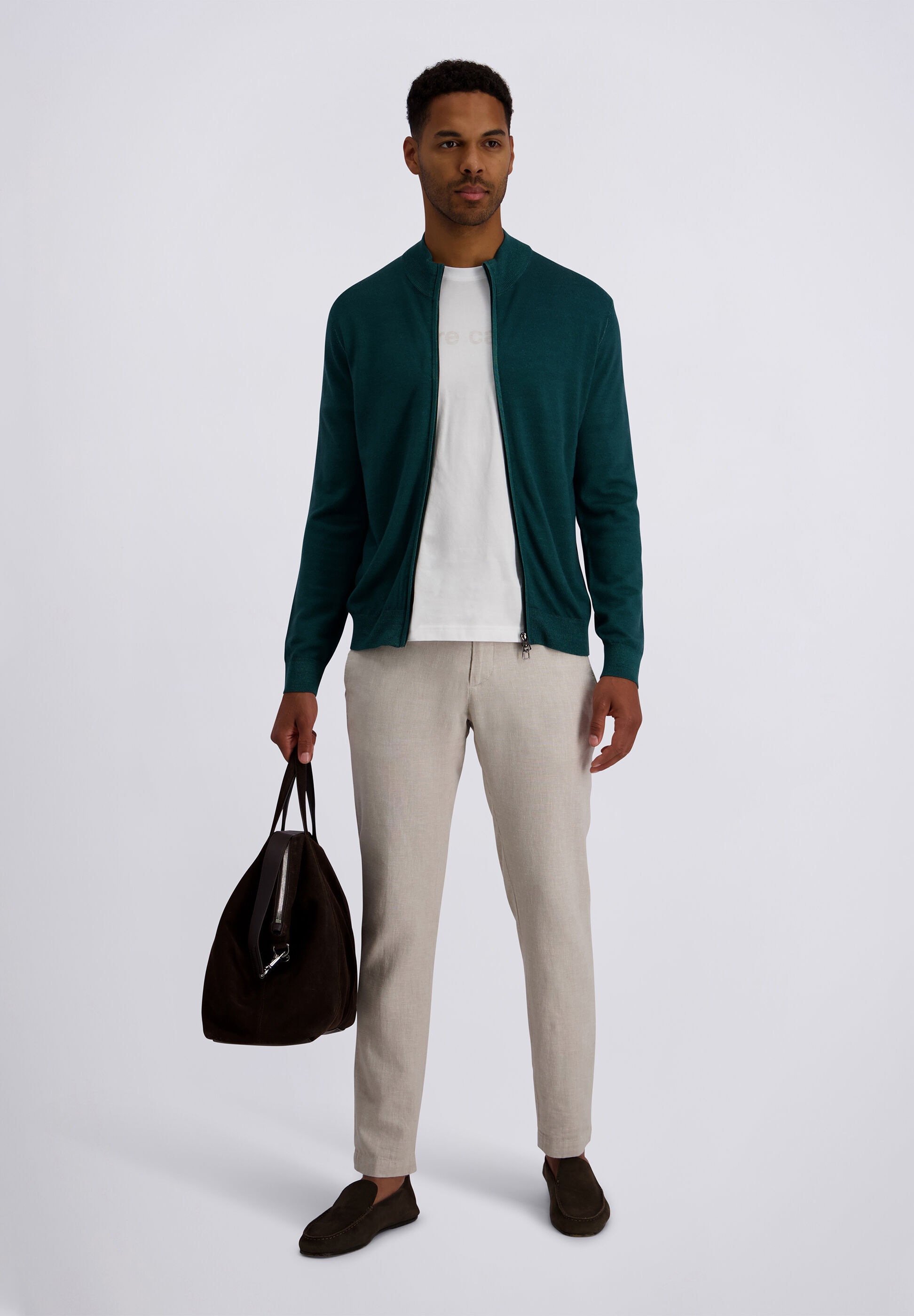 Pierre Cardin Strickjacke »Pierre Cardin Strickjacke« aus 100% Wolle