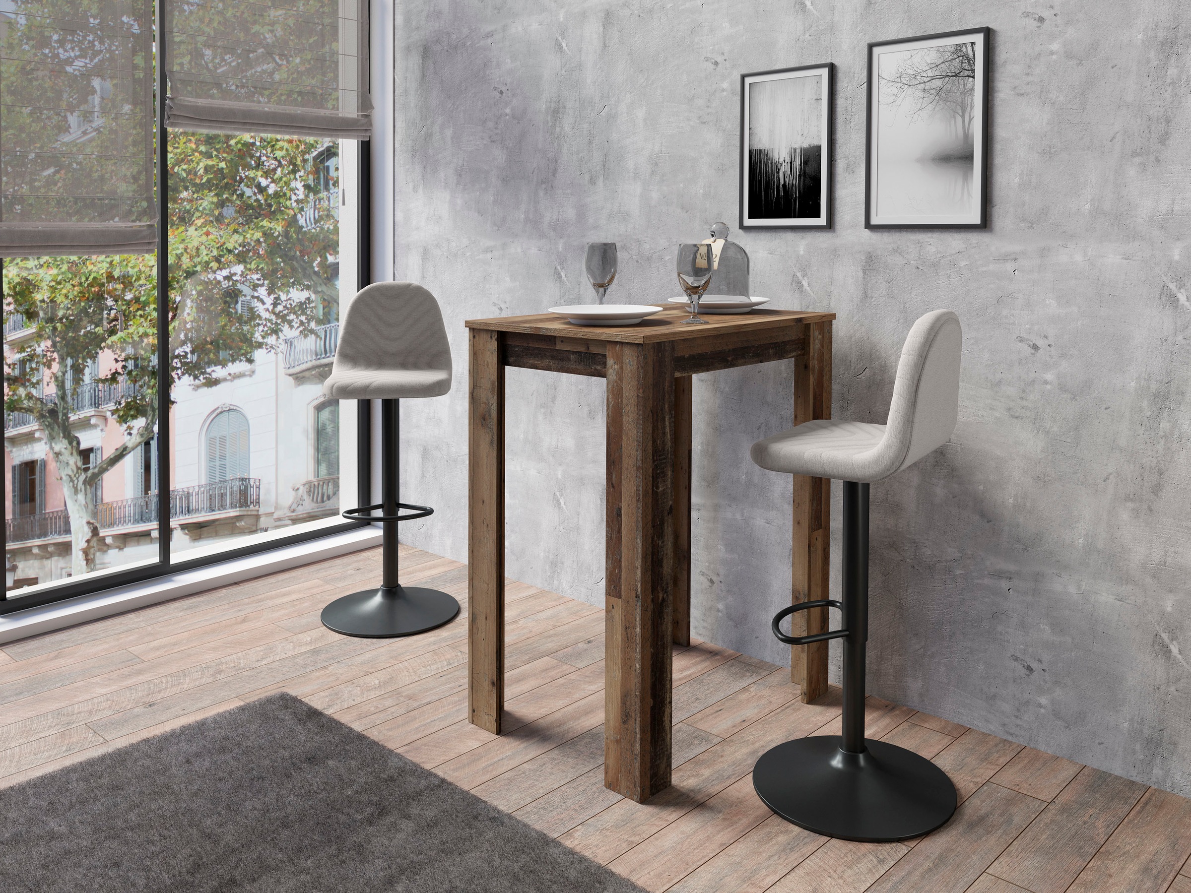 Homexperts Bartisch »Nika«, Höhe 104 cm